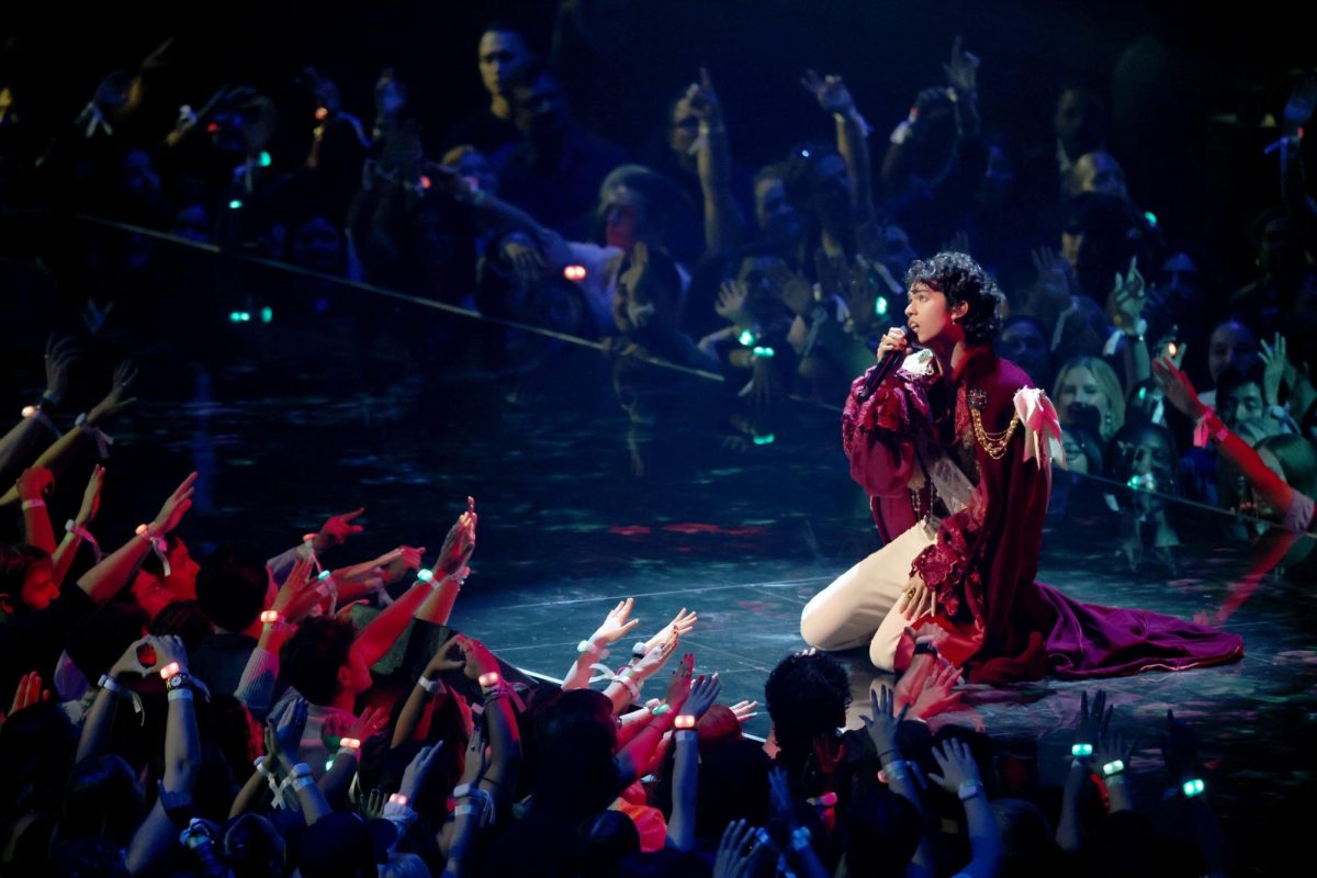 Conan Gray performs at the 2025 MTV Video Music Awards. (via MTV)