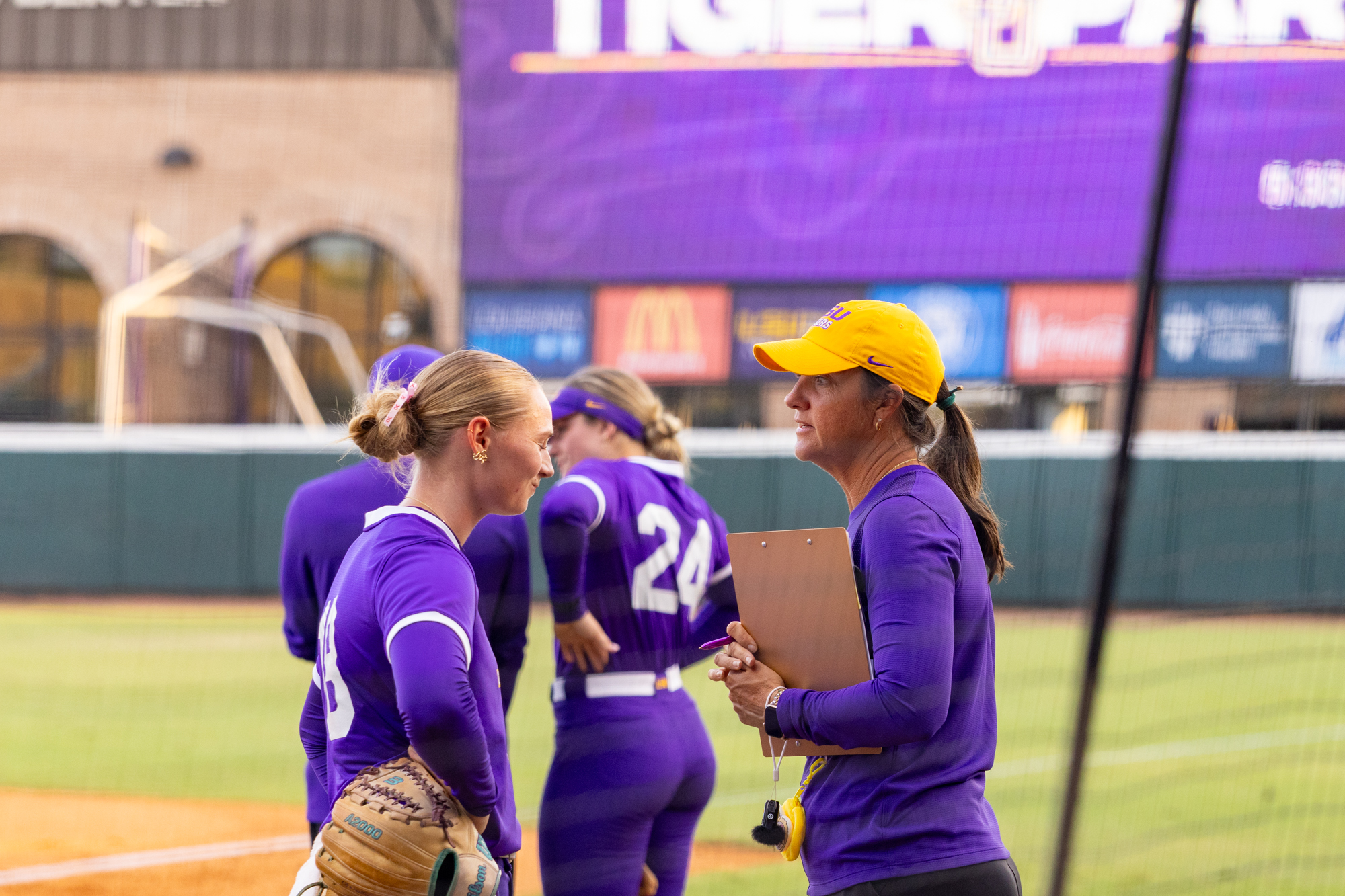 PHOTOS: LSU softball hosts exhibition game against Jones College