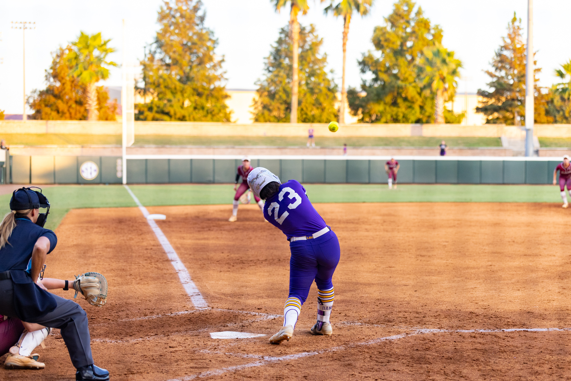 PHOTOS: LSU softball hosts exhibition game against Jones College