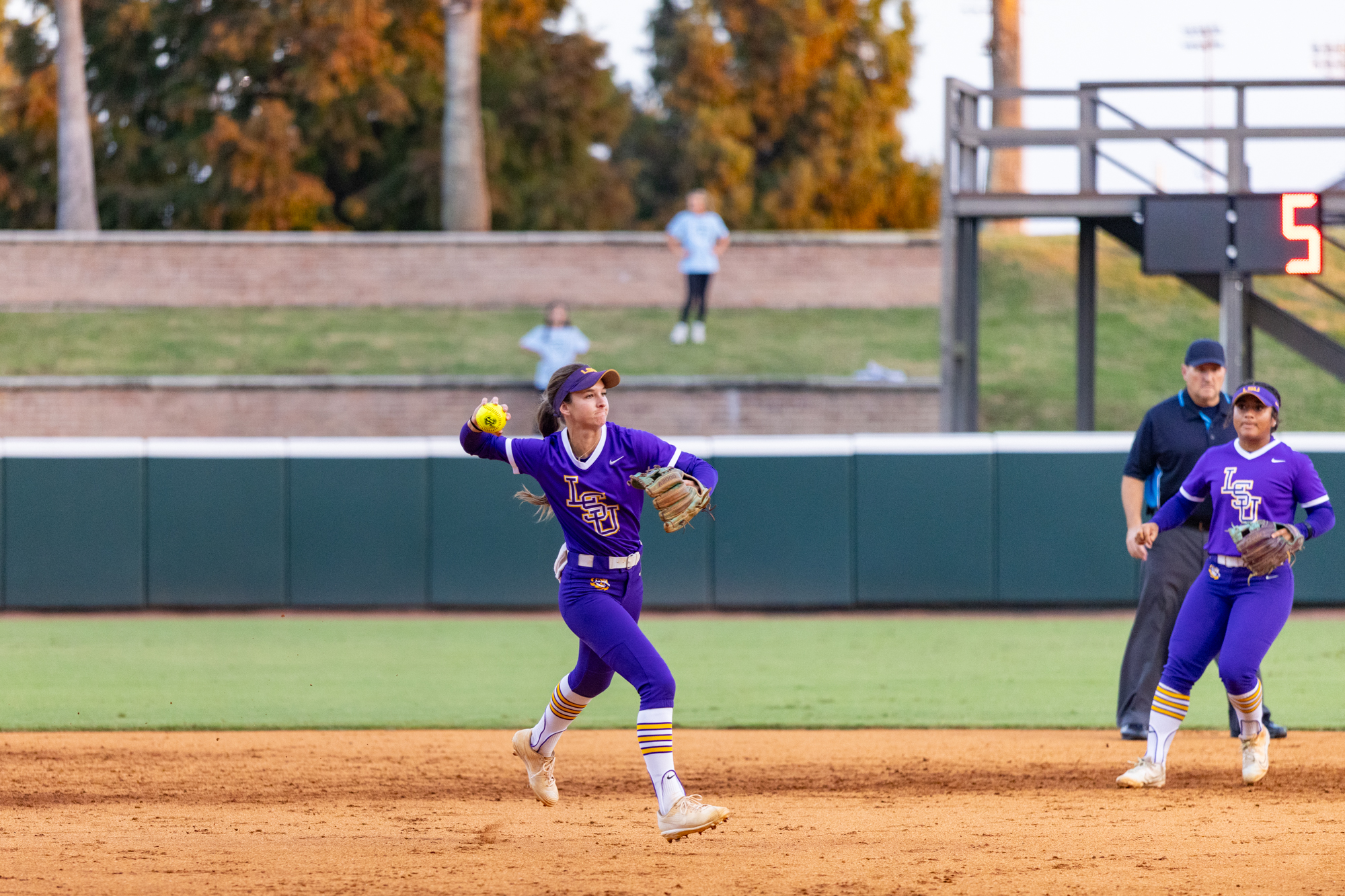 PHOTOS: LSU softball hosts exhibition game against Jones College