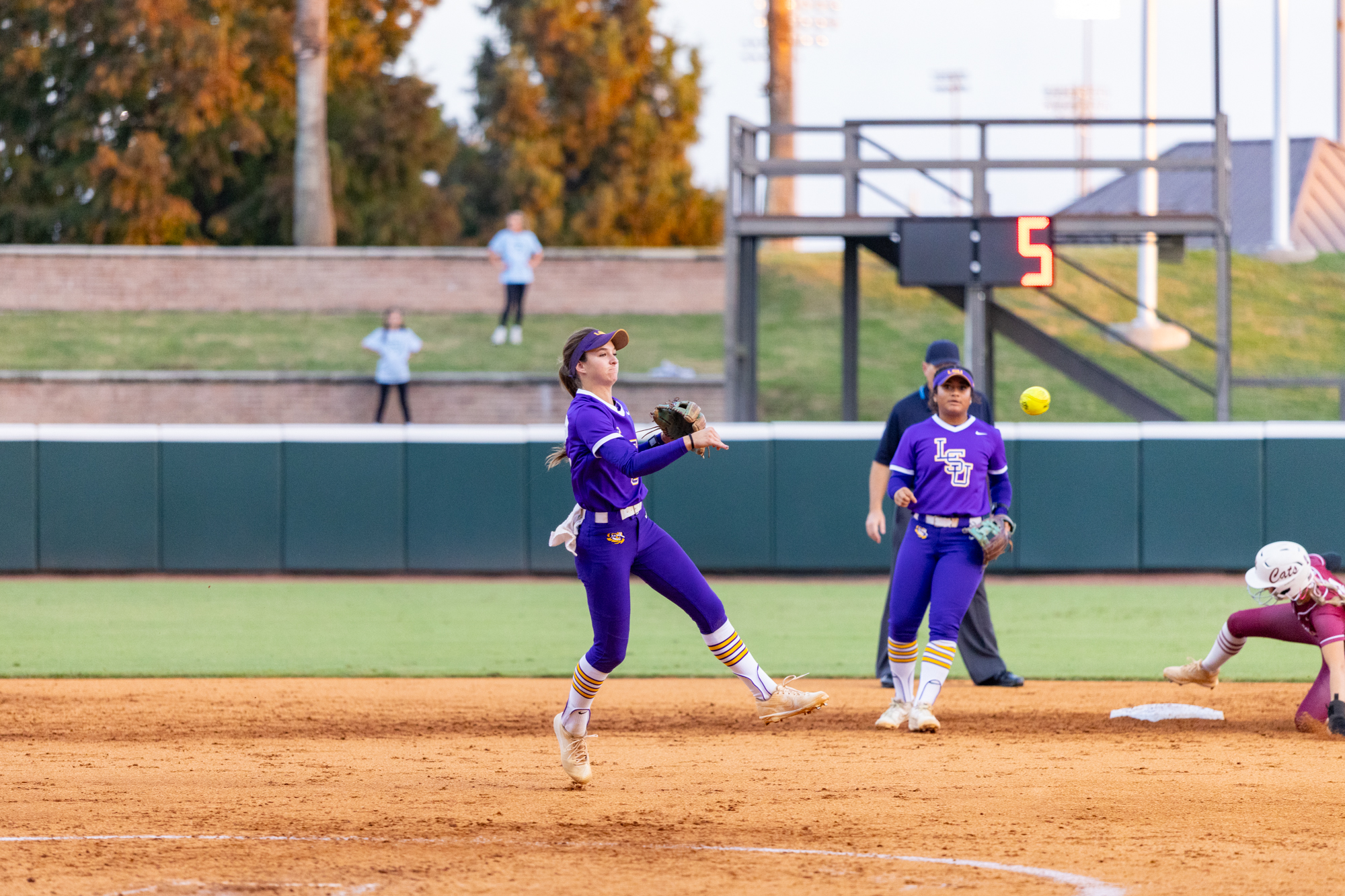 PHOTOS: LSU softball hosts exhibition game against Jones College
