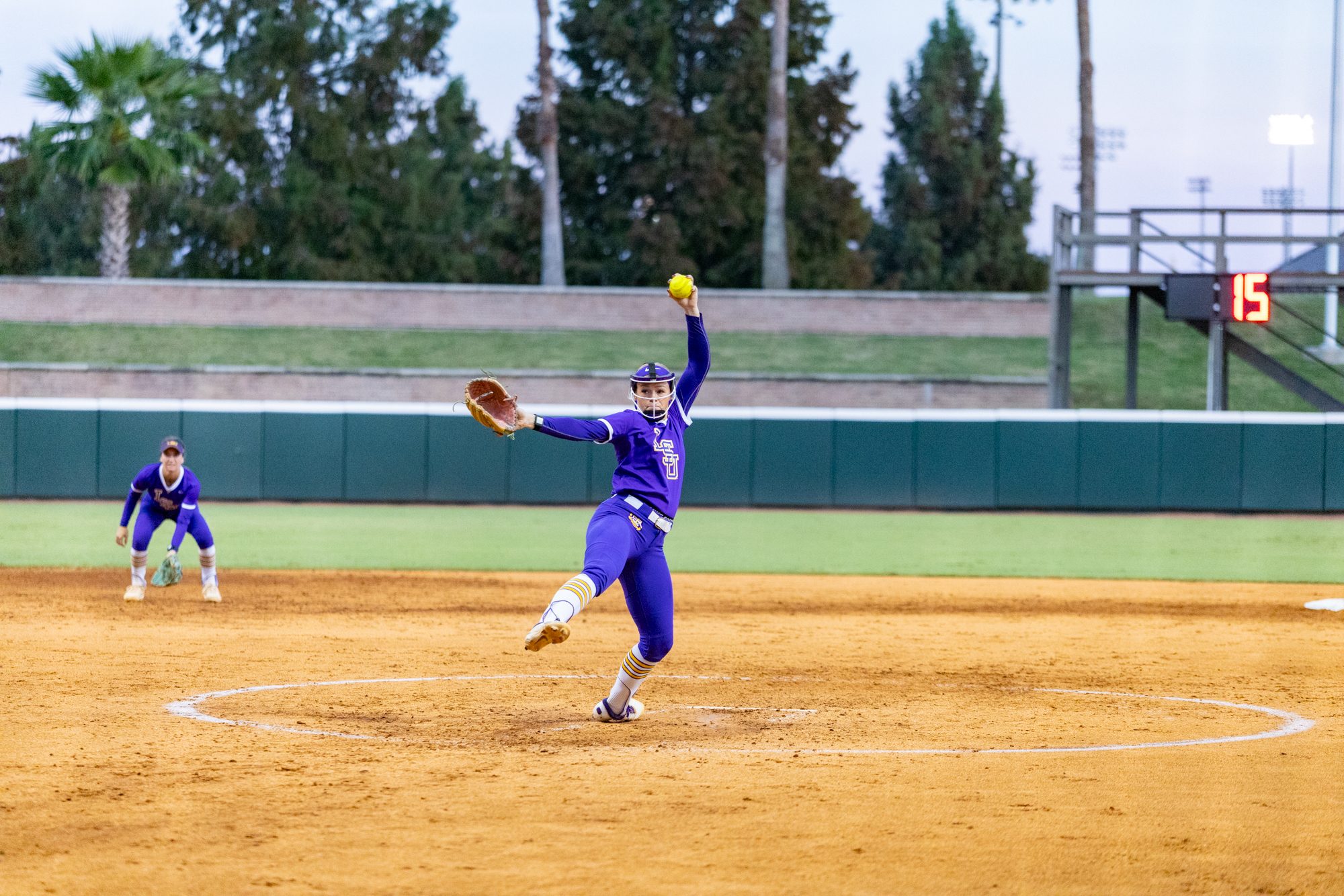 PHOTOS: LSU softball hosts exhibition game against Jones College