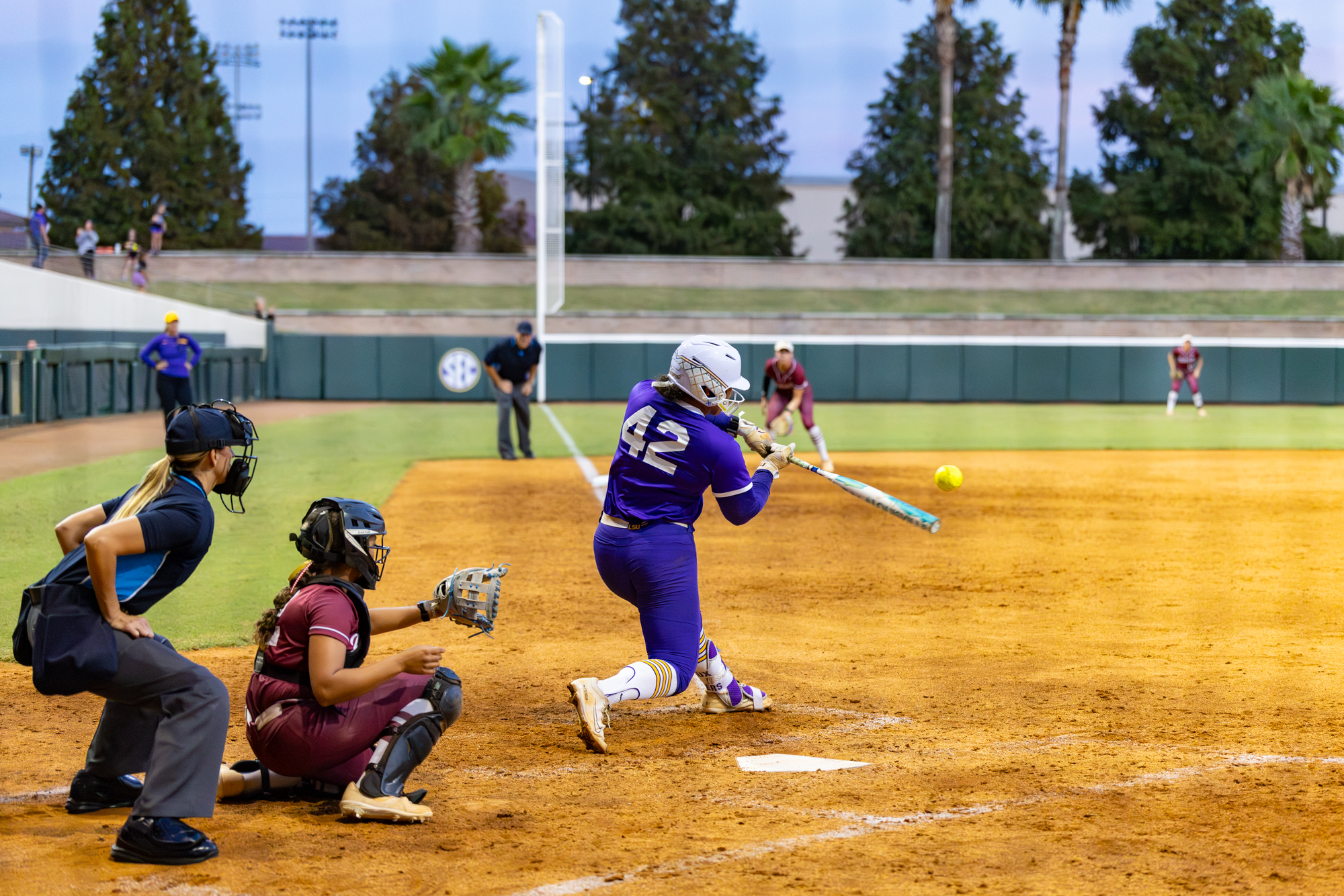 PHOTOS: LSU softball hosts exhibition game against Jones College