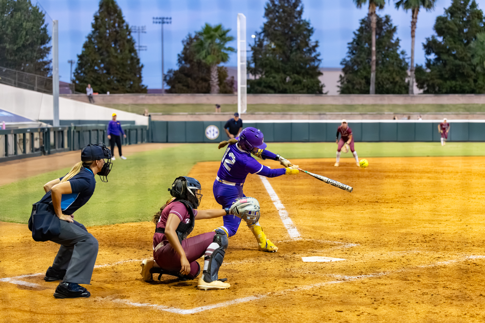 PHOTOS: LSU softball hosts exhibition game against Jones College