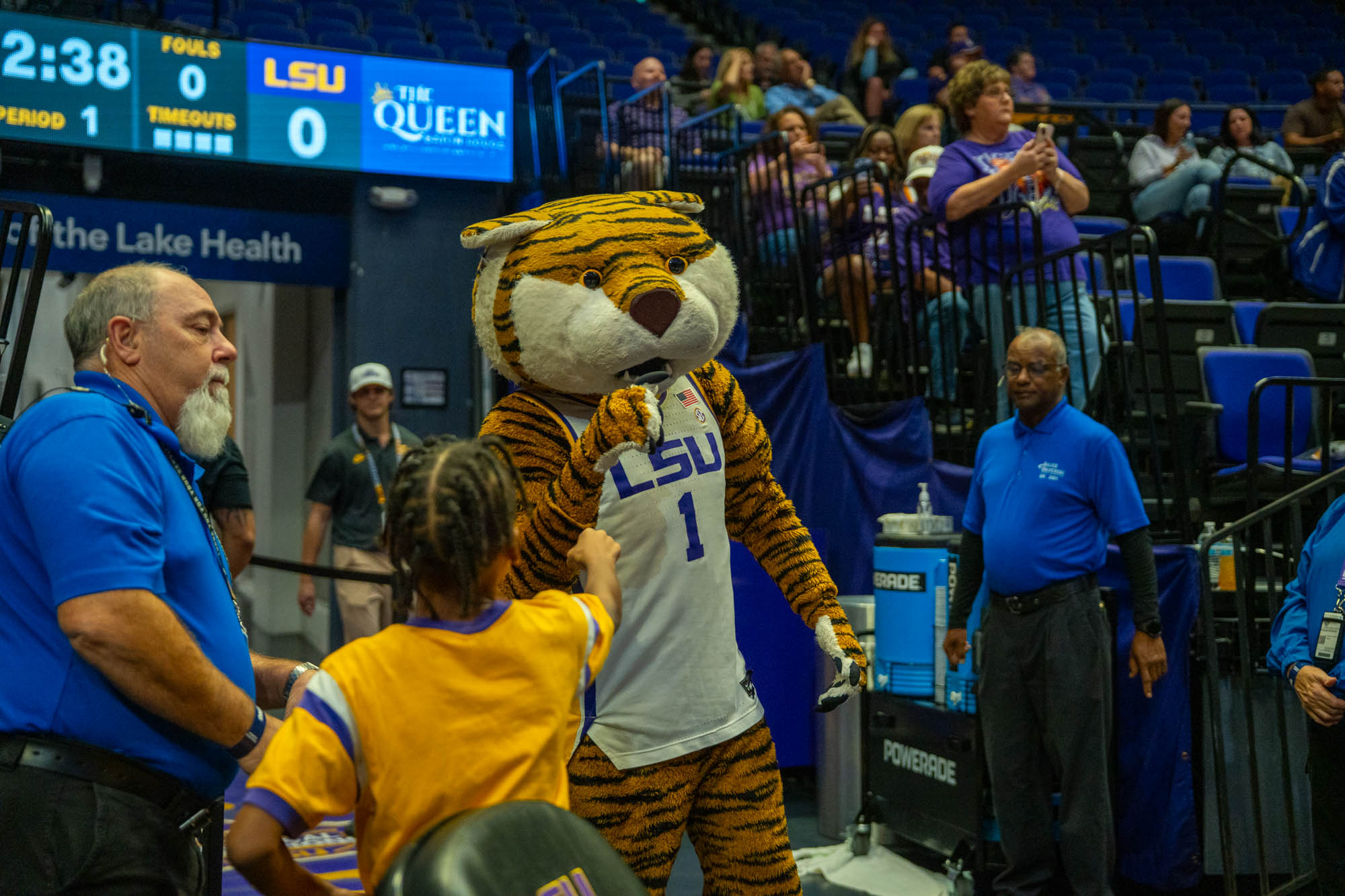 PHOTOS: LSU women's basketball dominates in exhibition game against Mississippi College