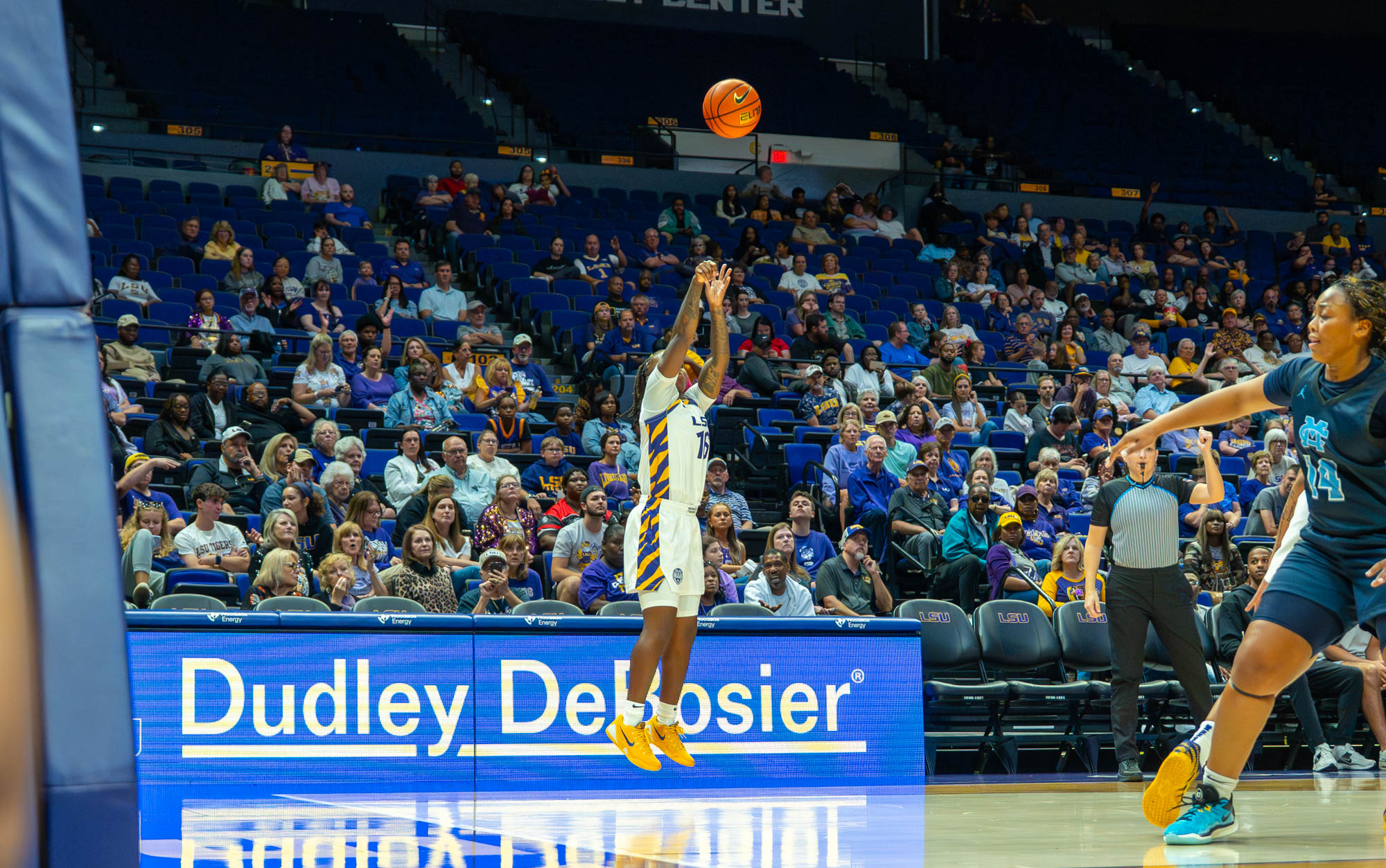 PHOTOS: LSU women's basketball dominates in exhibition game against Mississippi College