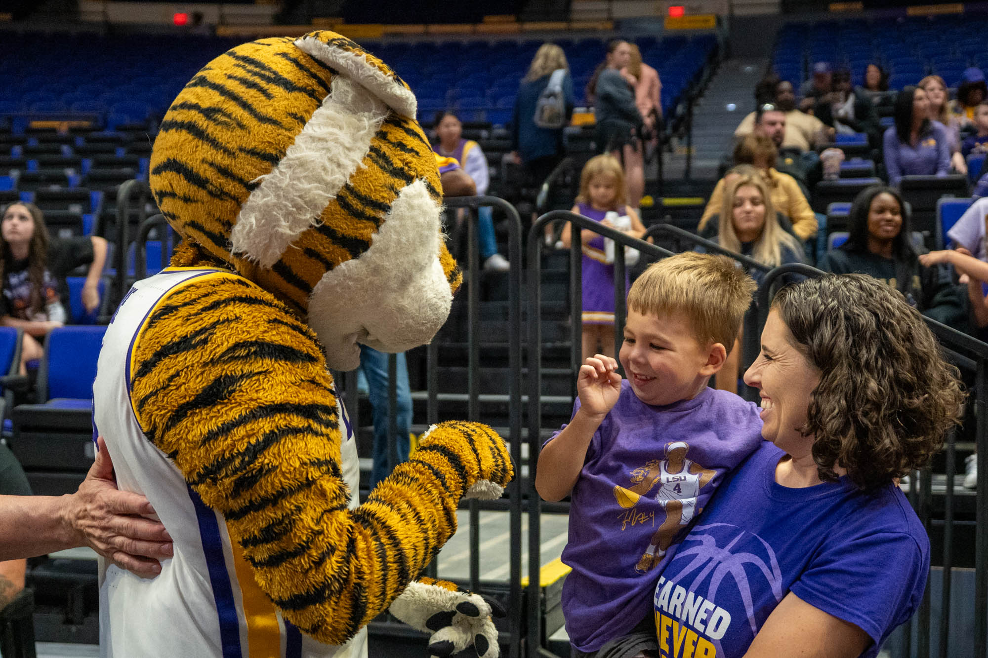 PHOTOS: LSU women's basketball dominates in exhibition game against Mississippi College