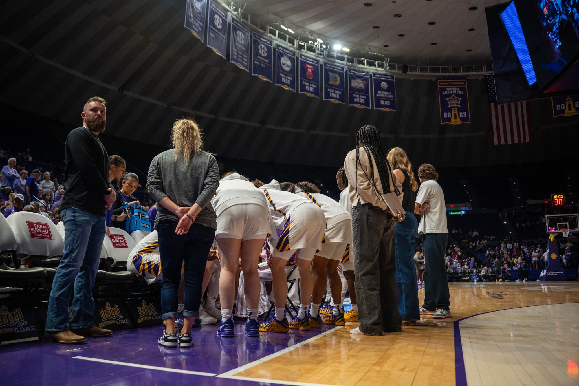 PHOTOS: LSU women's basketball dominates in exhibition game against Mississippi College