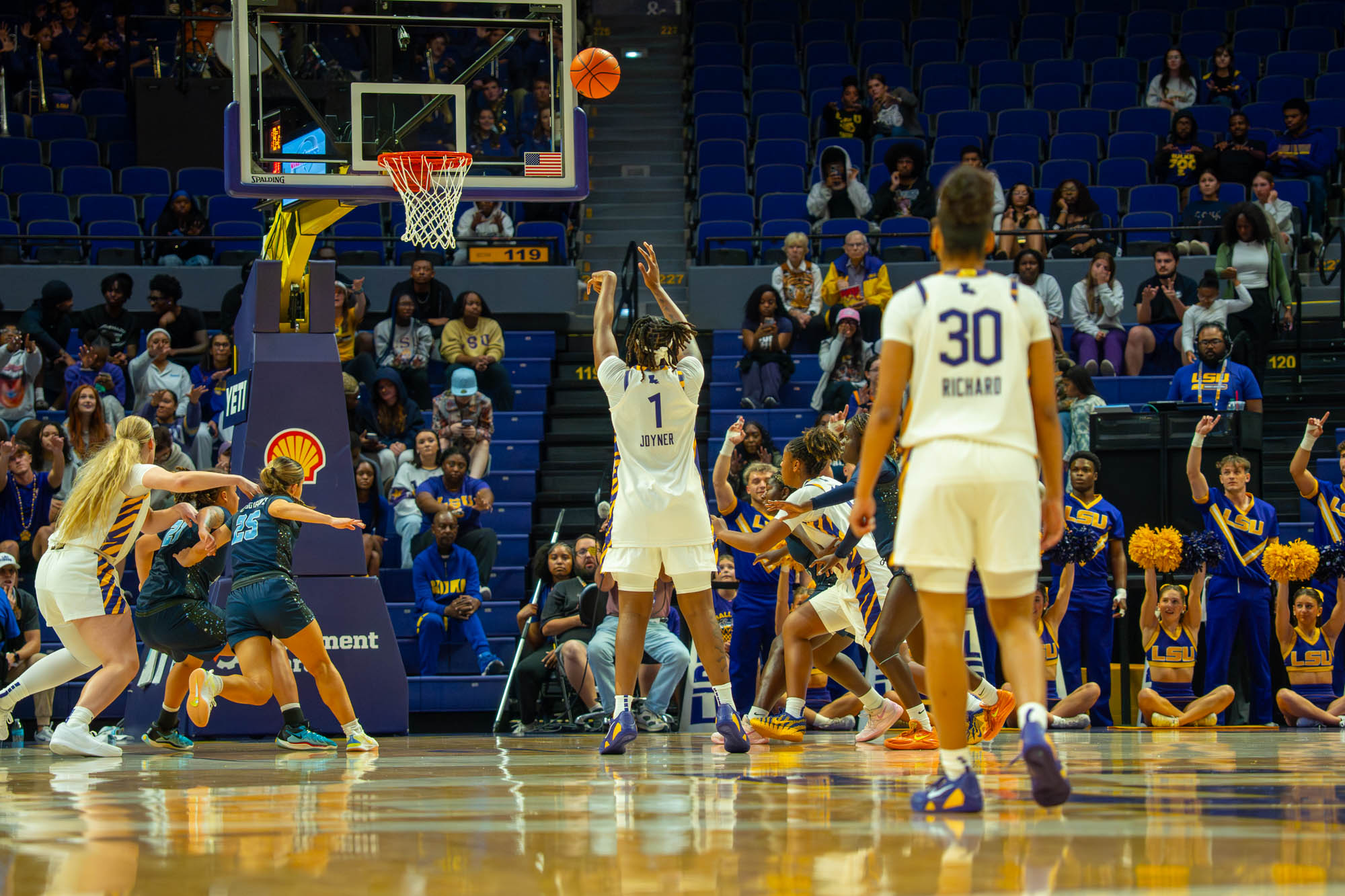 PHOTOS: LSU women's basketball dominates in exhibition game against Mississippi College