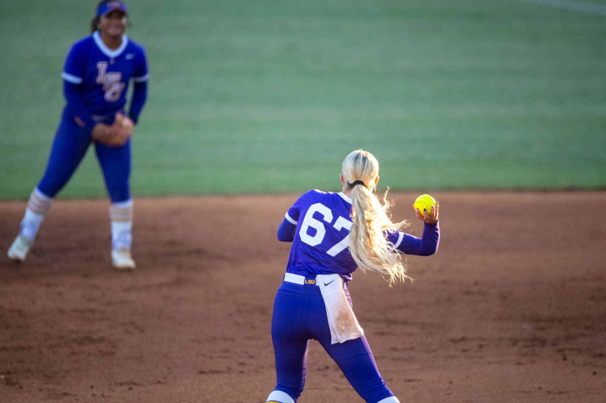 PHOTOS: LSU softball hosts exhibition game against Northwest Florida State