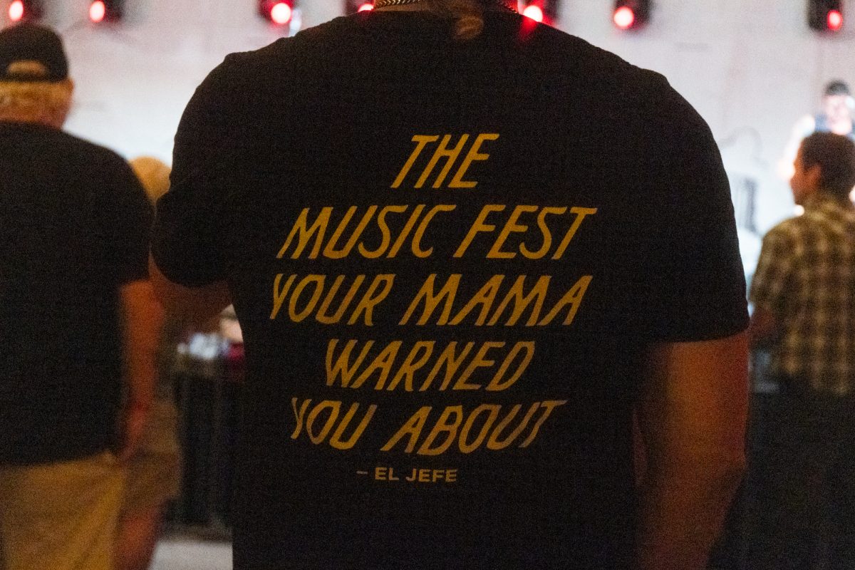 Federales Fest shirt Saturday, Oct. 4, 2025, at Live Oak at Cedar Lodge in Baton Rouge, La.
