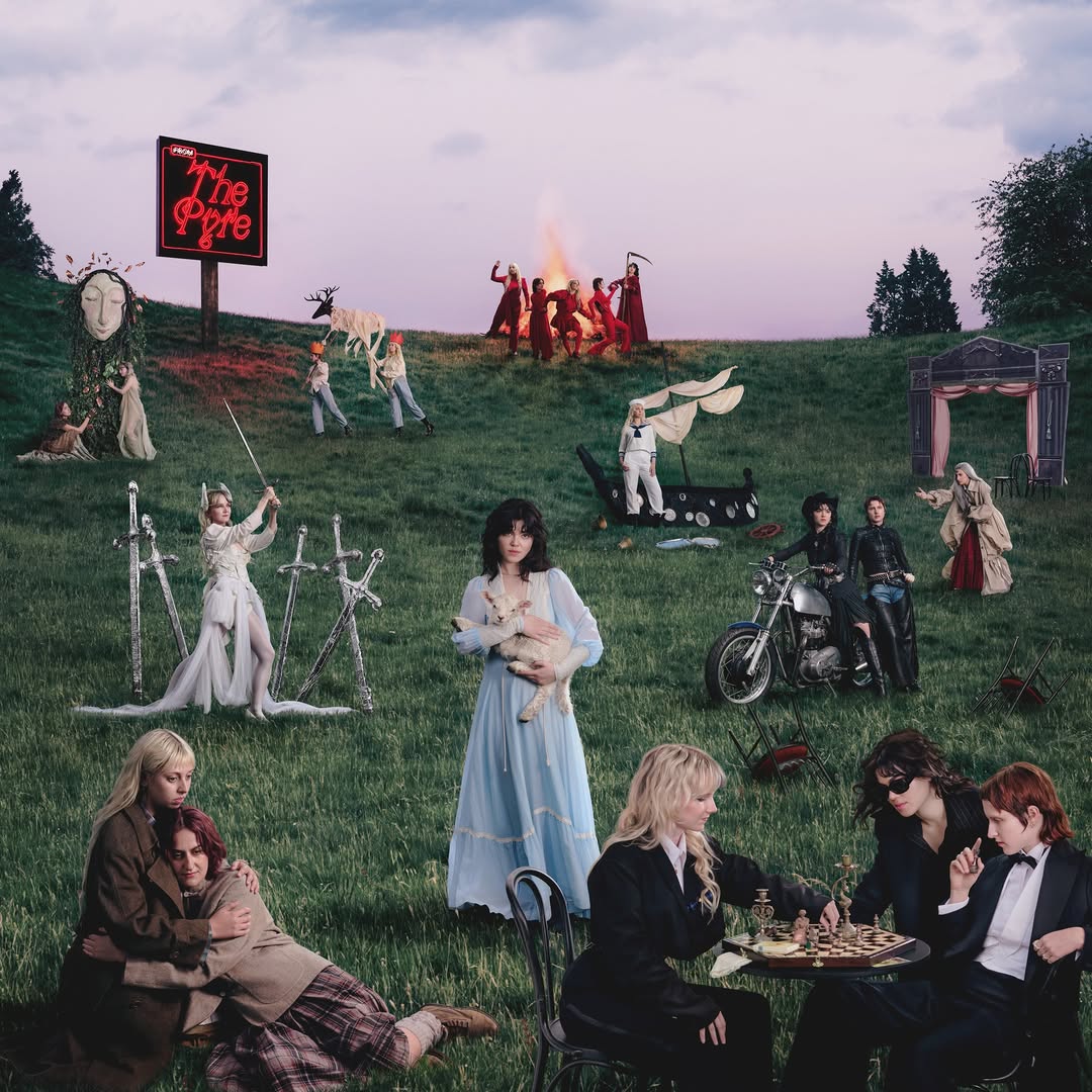 The album cover for The Last Dinner Party's "From The Pyre."