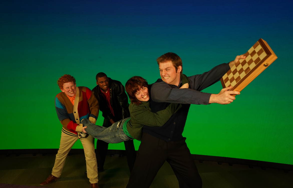 A promotional photo for MTC's "Falsettos." (Courtesy of LSU's Musical Theatre Club.)