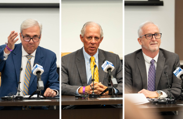 LSU announces top three finalists to serve as next university president