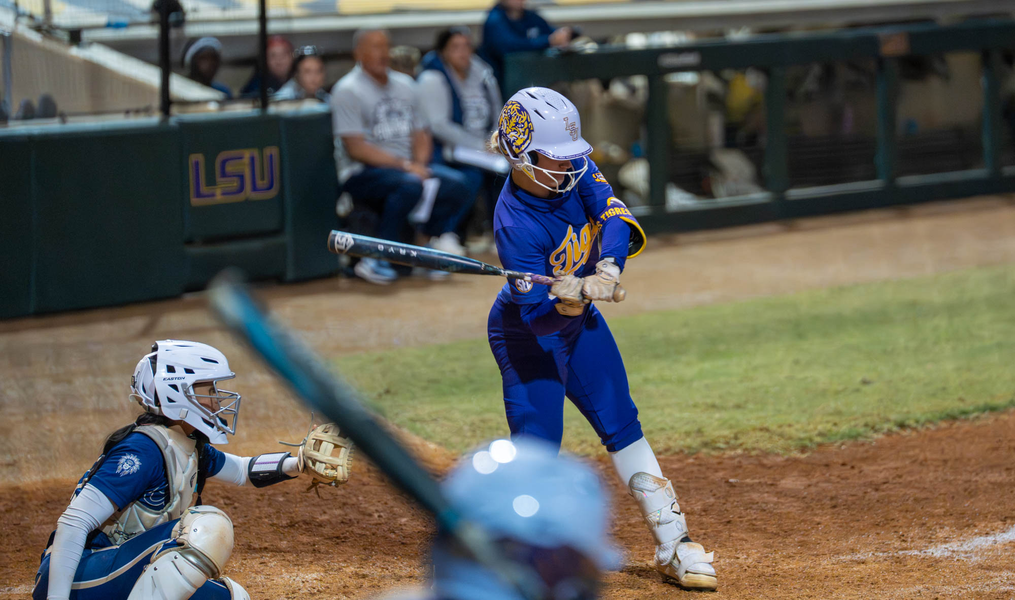 PHOTOS: LSU softball hosts exhibition doubleheader