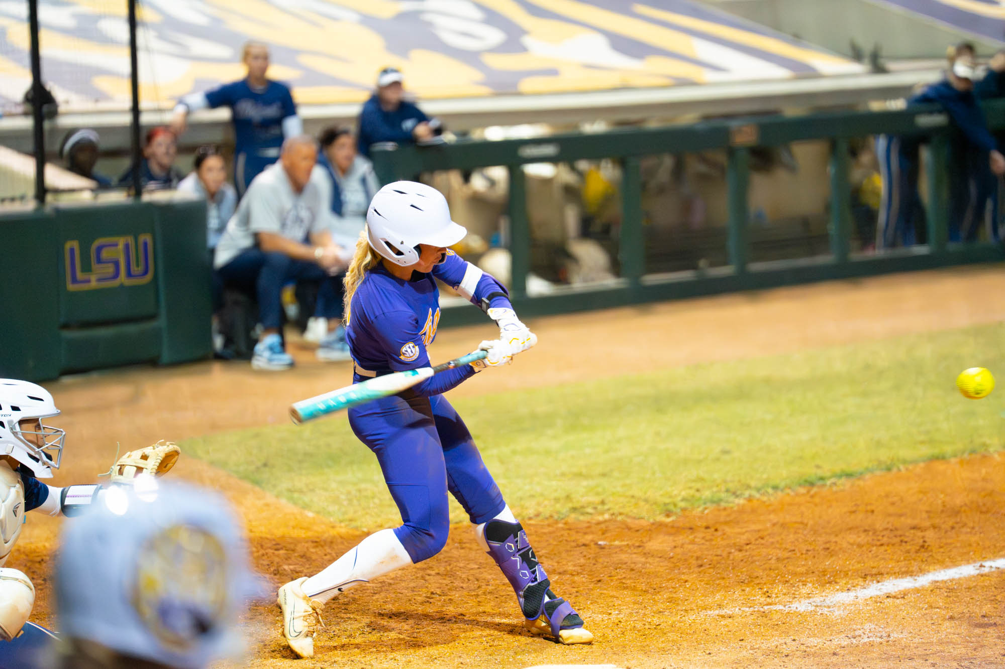 PHOTOS: LSU softball hosts exhibition doubleheader