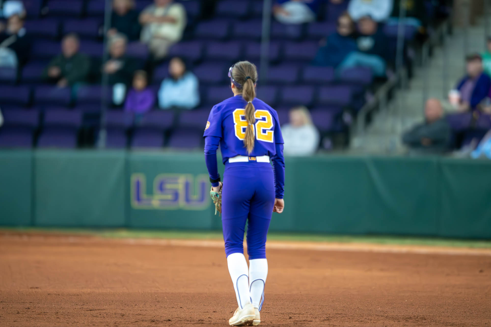 PHOTOS: LSU softball hosts exhibition doubleheader