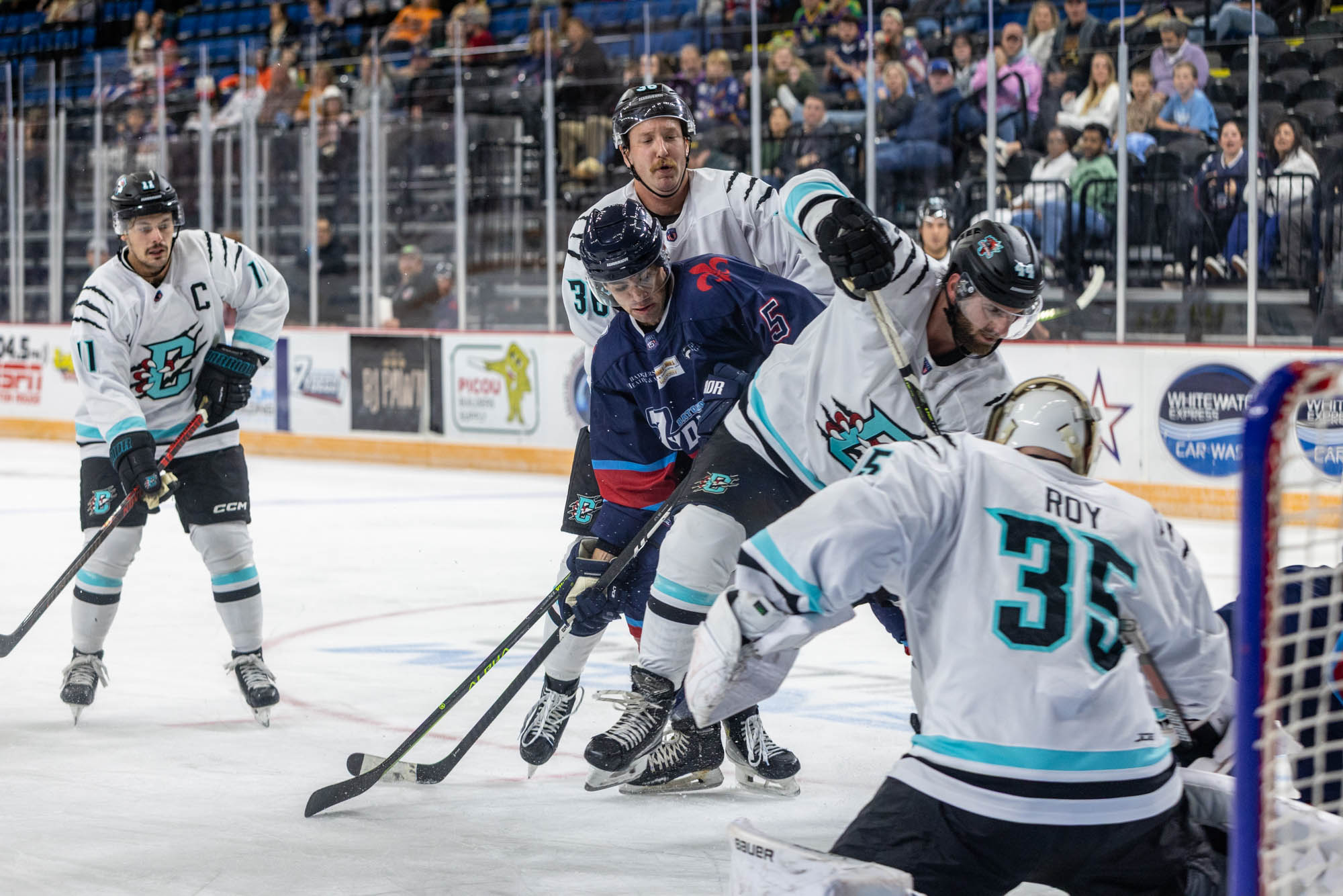 PHOTOS: Baton Rouge Zydeco falls to Columbus in Halloween home opener