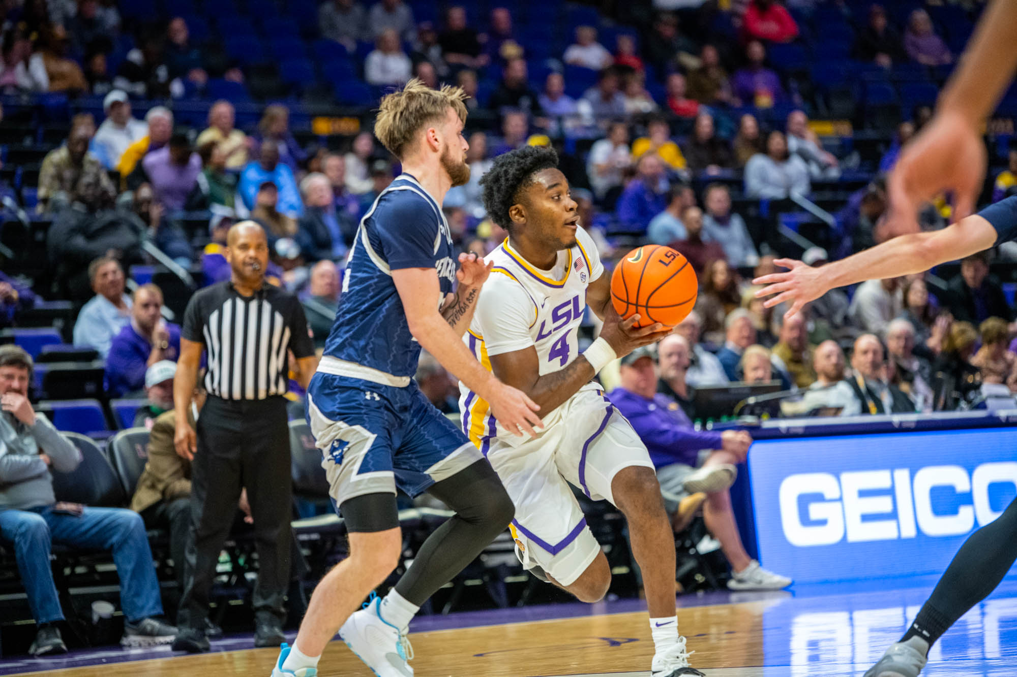 PHOTOS: LSU men's basketball defeats UNO