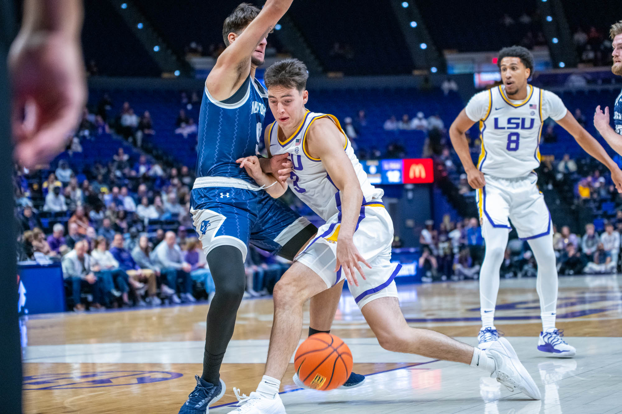 PHOTOS: LSU men's basketball defeats UNO