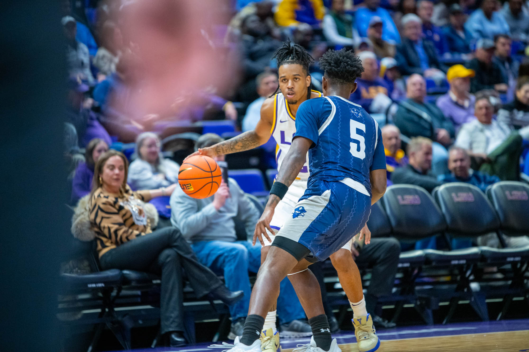 PHOTOS: LSU men's basketball defeats UNO