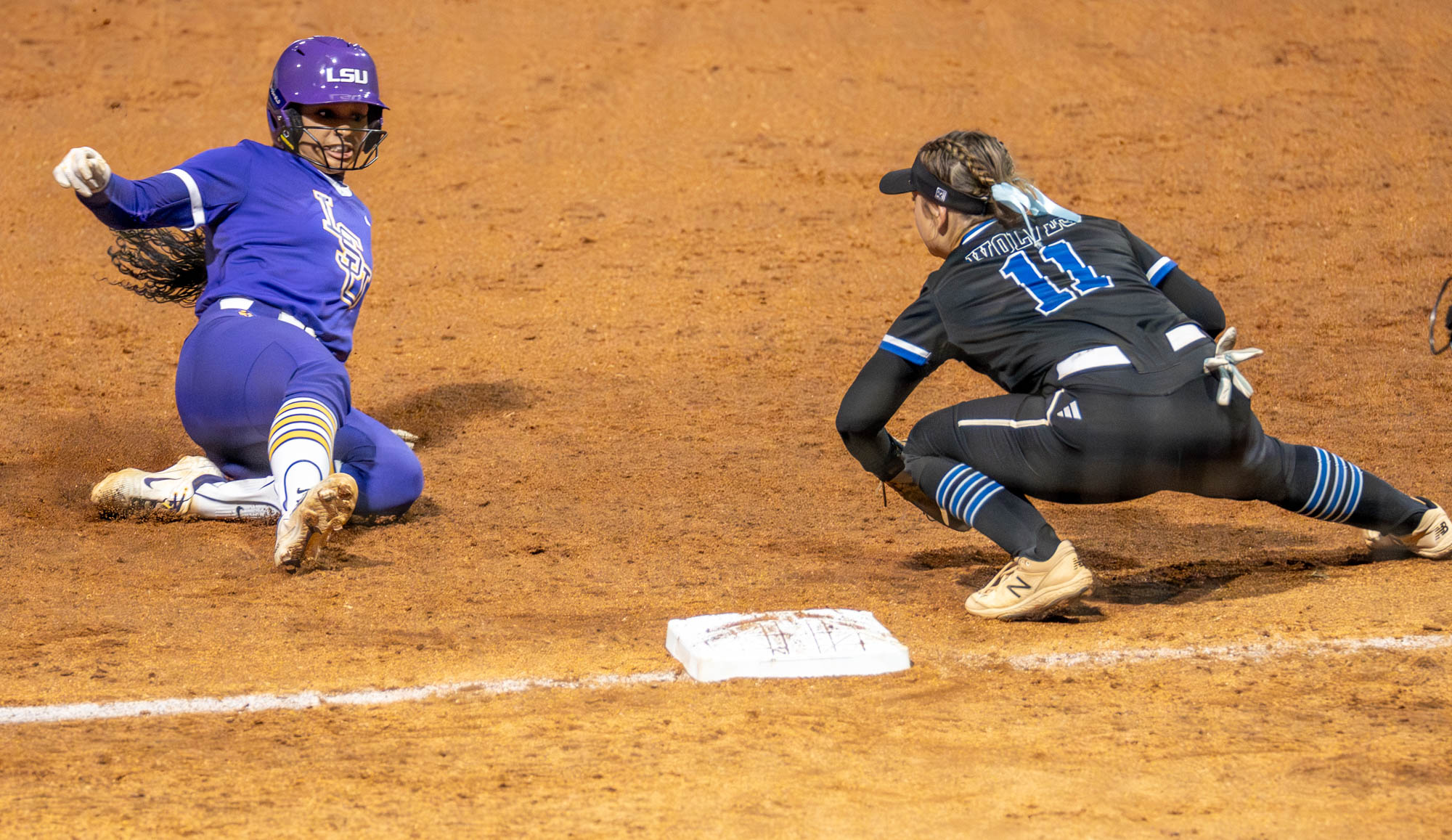 PHOTOS: LSU softball dominates Co-Lin CC