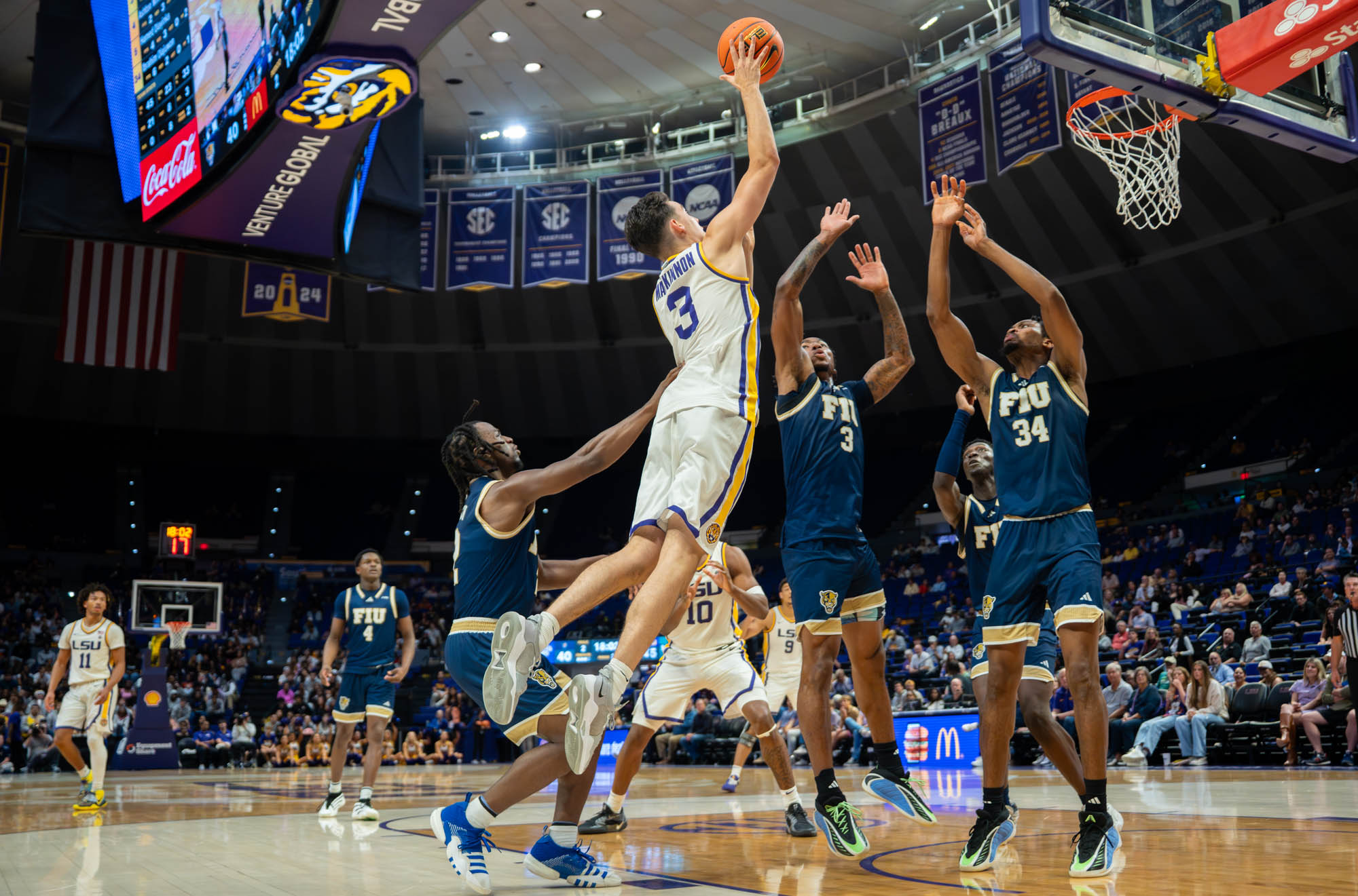 PHOTOS: LSU men's basketball defeats Florida International