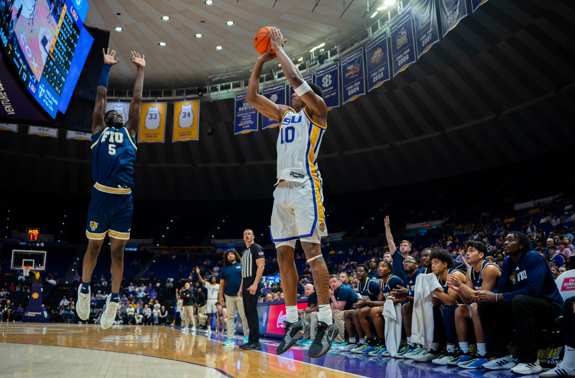 PHOTOS: LSU men's basketball defeats Florida International