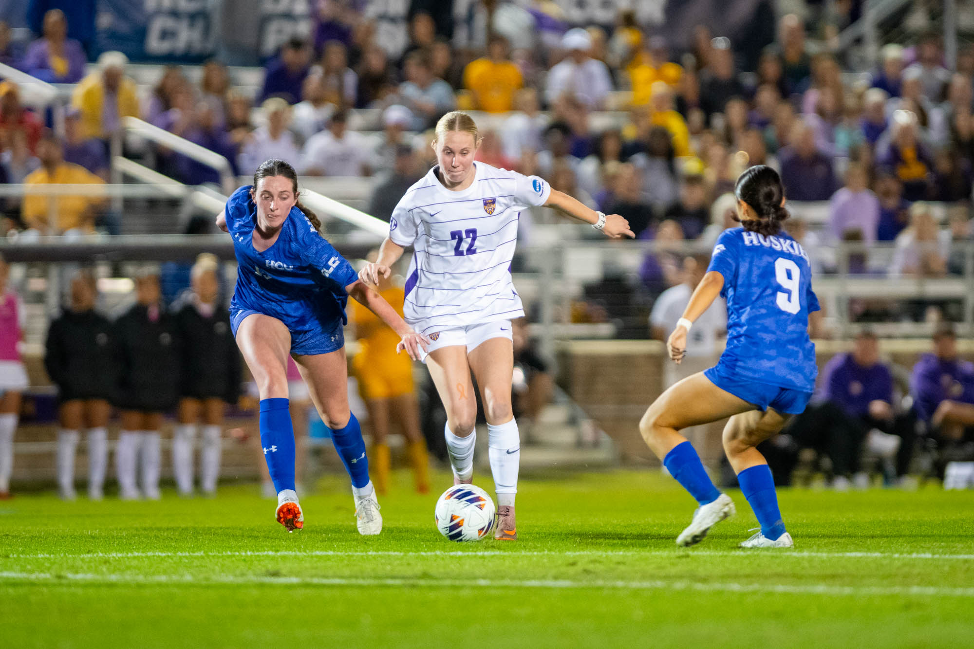 PHOTOS: LSU soccer hosts first round game of NCAA playoffs, dominates HCU
