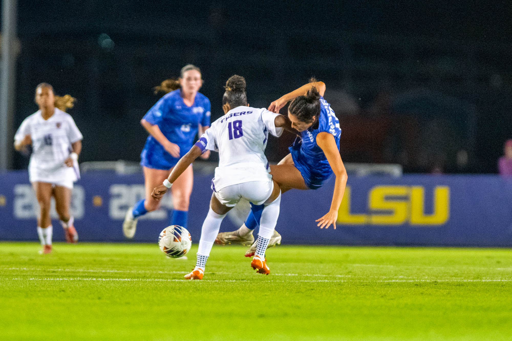 PHOTOS: LSU soccer hosts first round game of NCAA playoffs, dominates HCU