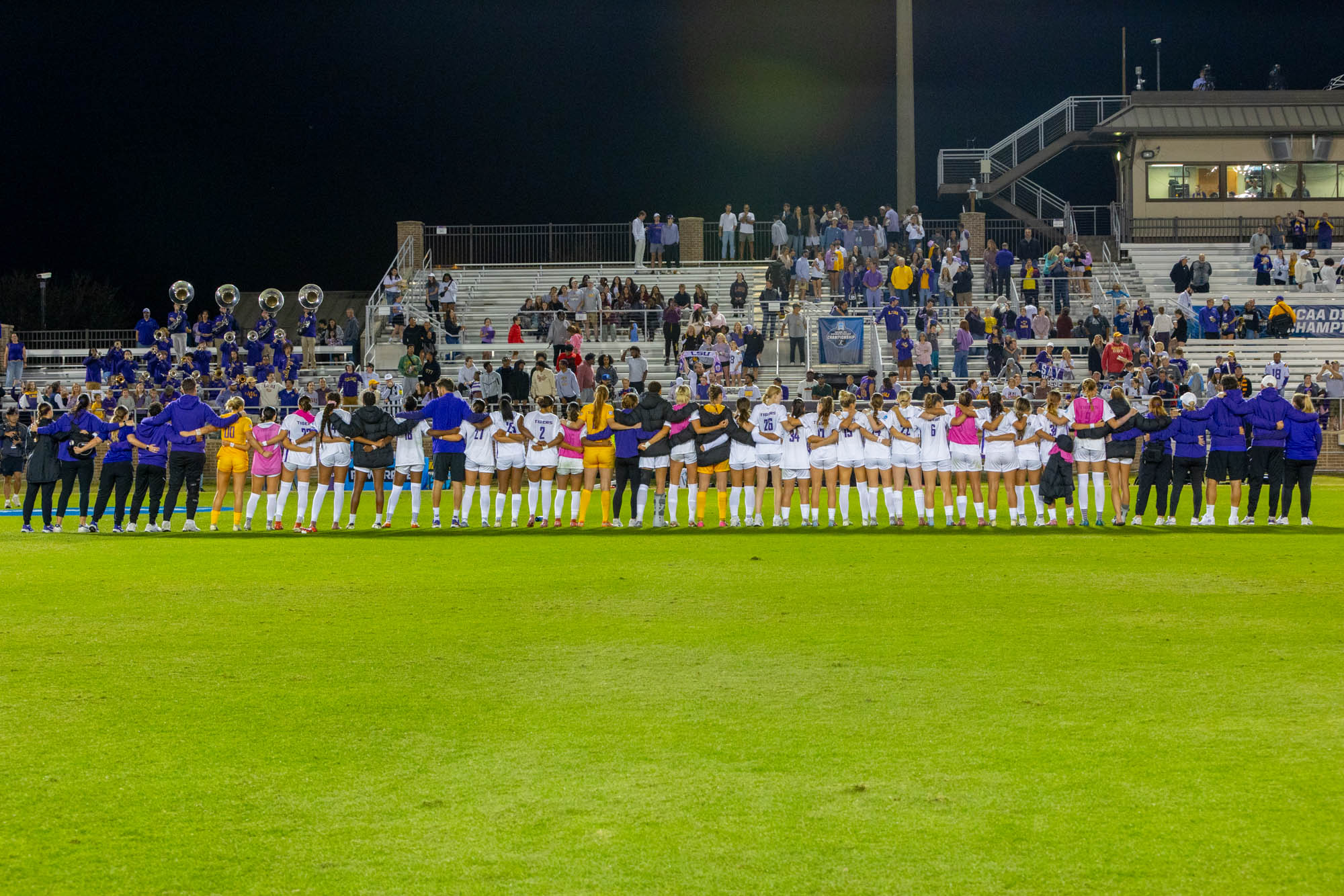 PHOTOS: LSU soccer hosts first round game of NCAA playoffs, dominates HCU