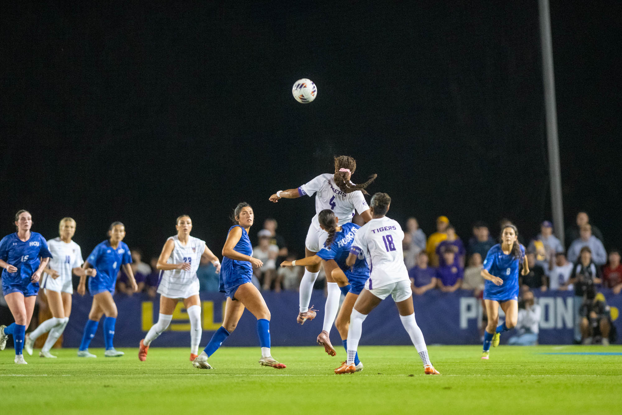 PHOTOS: LSU soccer hosts first round game of NCAA playoffs, dominates HCU