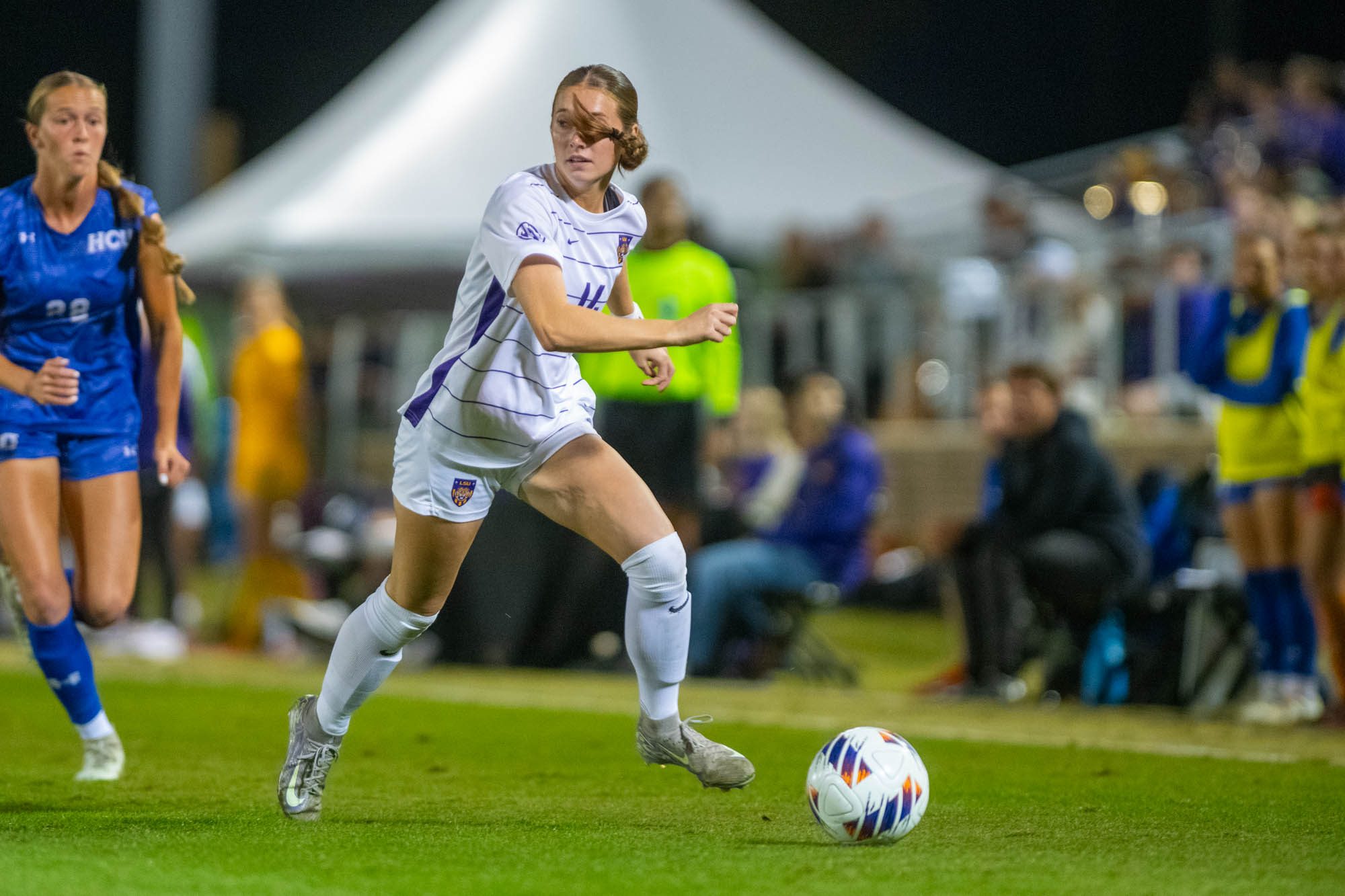 PHOTOS: LSU soccer hosts first round game of NCAA playoffs, dominates HCU