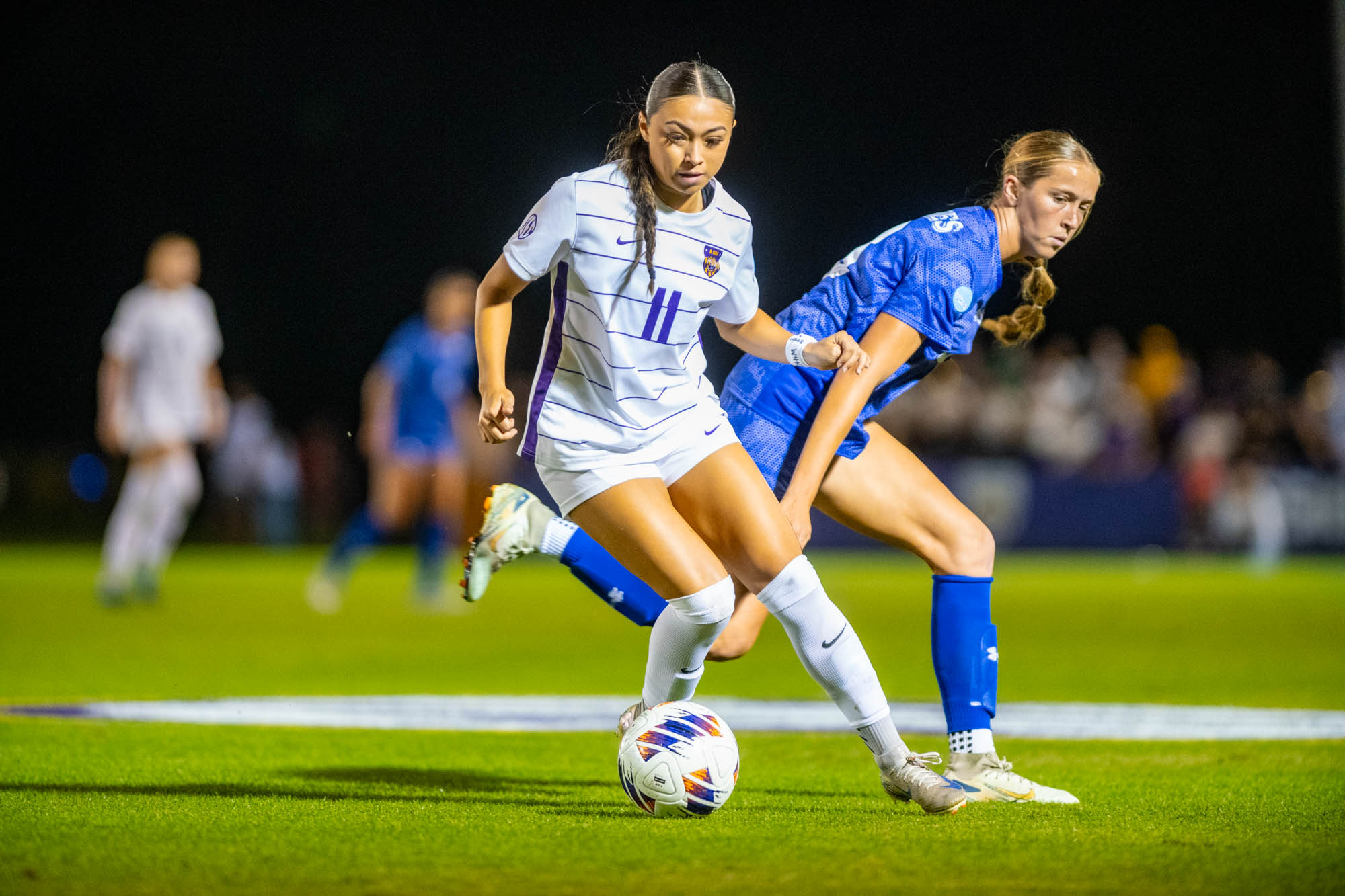 PHOTOS: LSU soccer hosts first round game of NCAA playoffs, dominates HCU