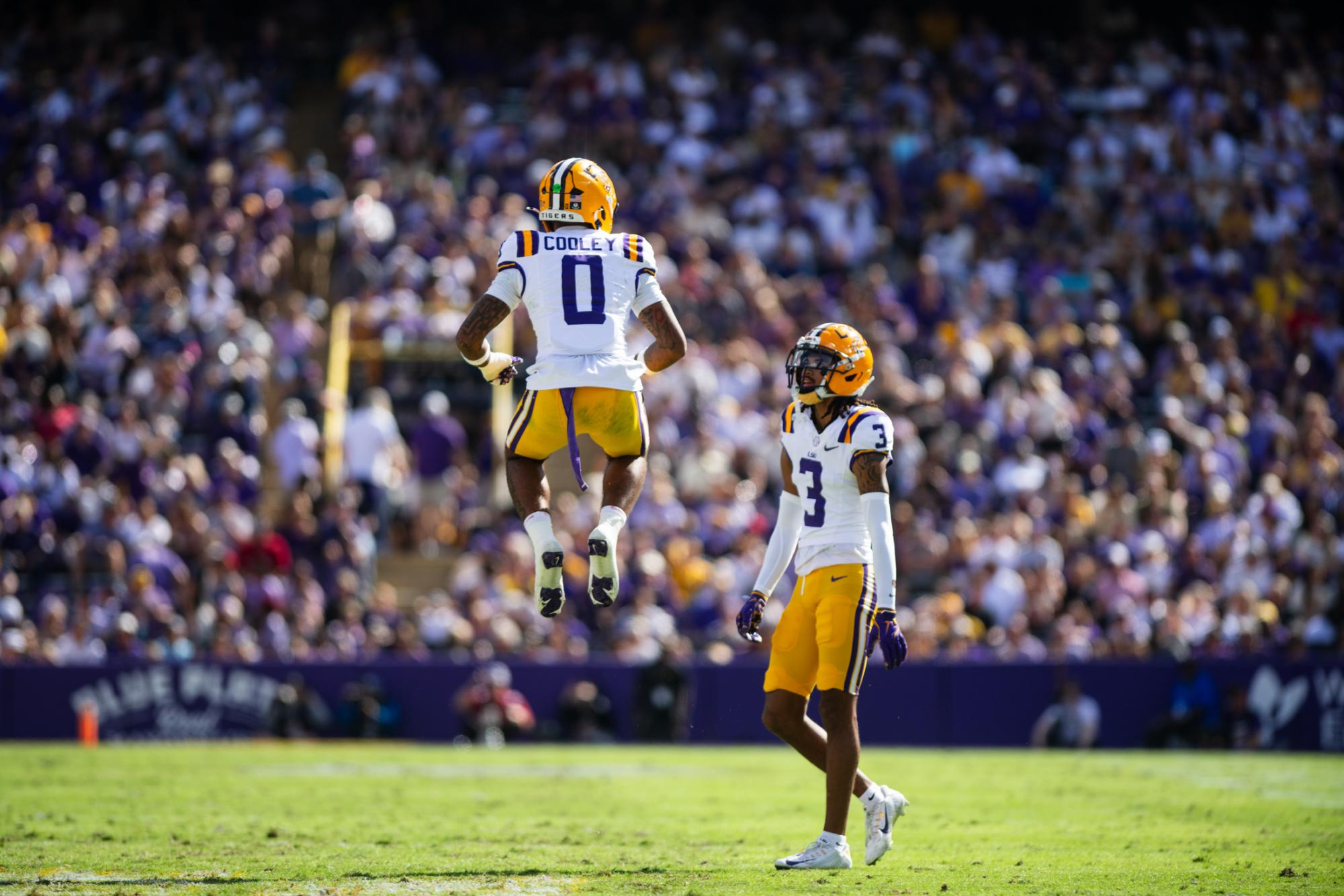 PHOTOS: LSU football narrowly defeats Arkansas in the Battle of the Boot