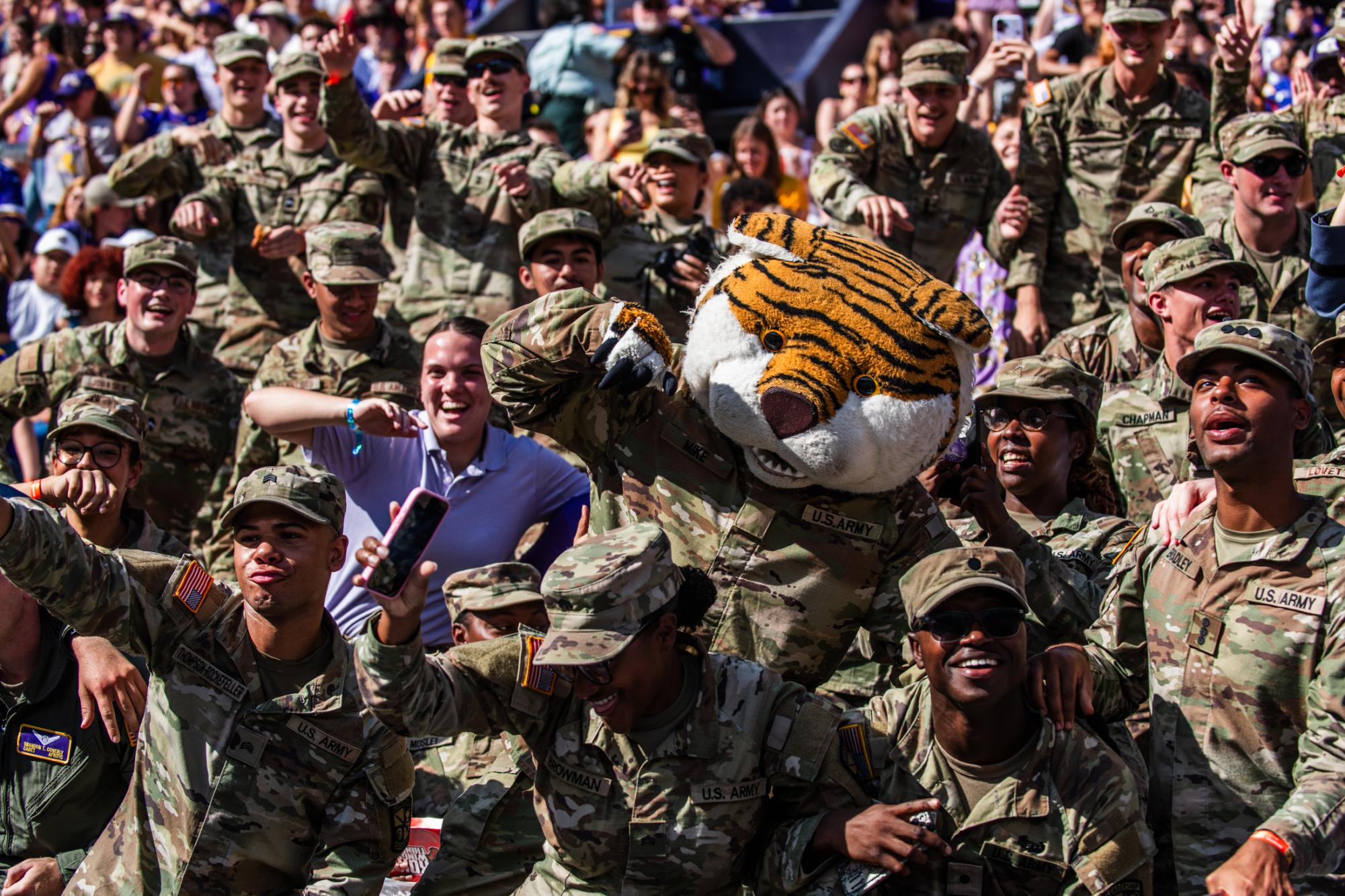 PHOTOS: LSU football narrowly defeats Arkansas in the Battle of the Boot