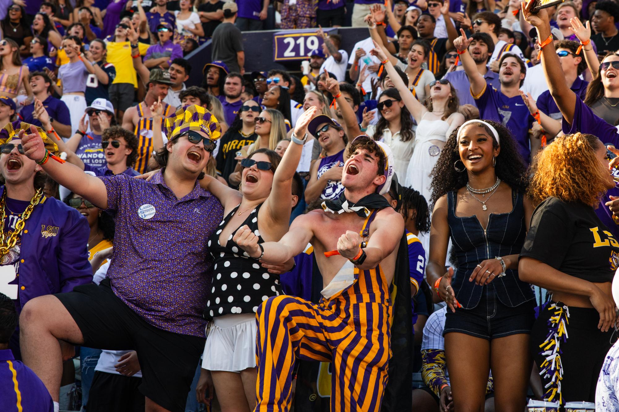 PHOTOS: LSU football narrowly defeats Arkansas in the Battle of the Boot