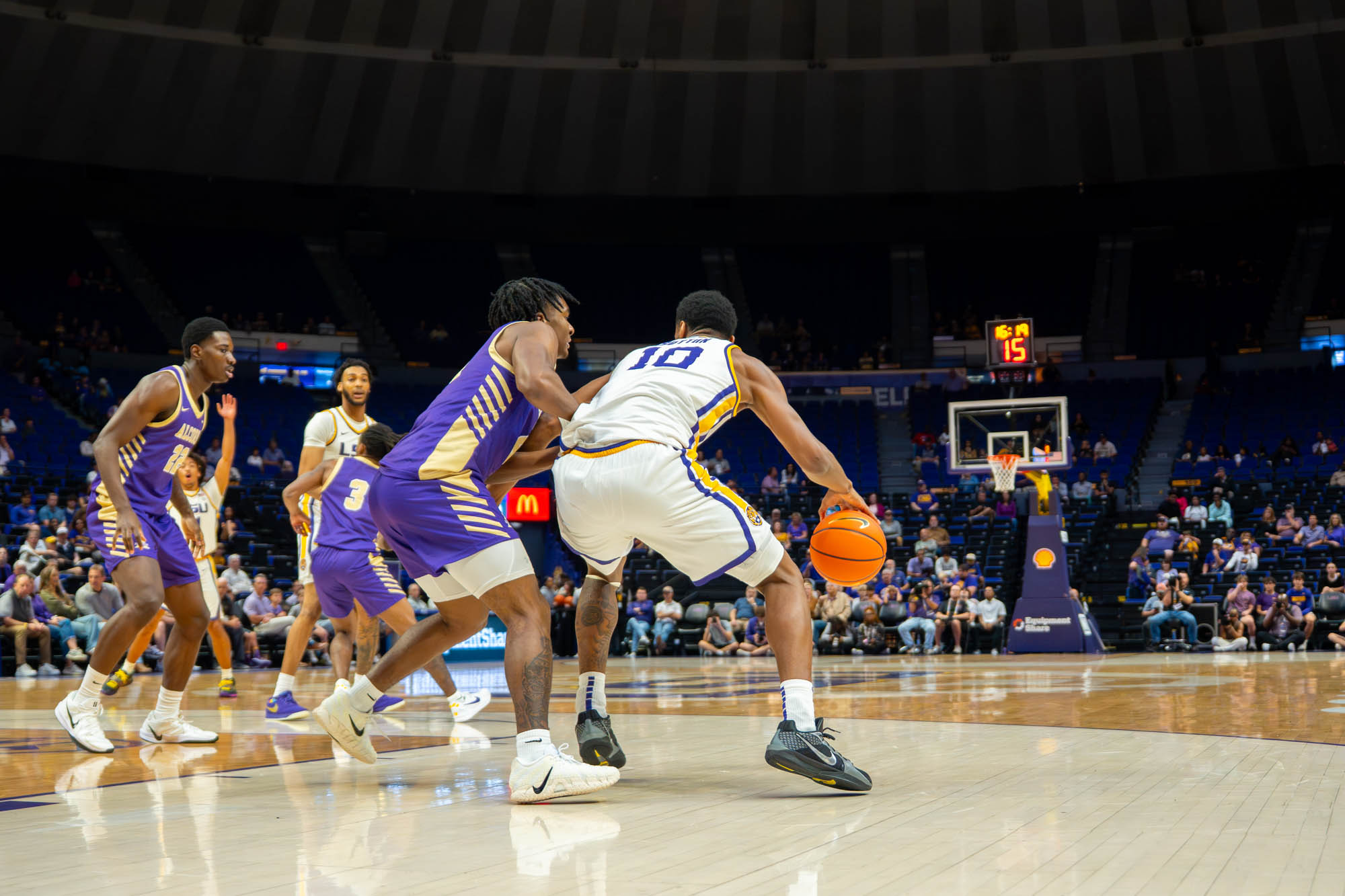 PHOTOS: LSU men's basketball defeats Alcorn State for fourth consecutive win