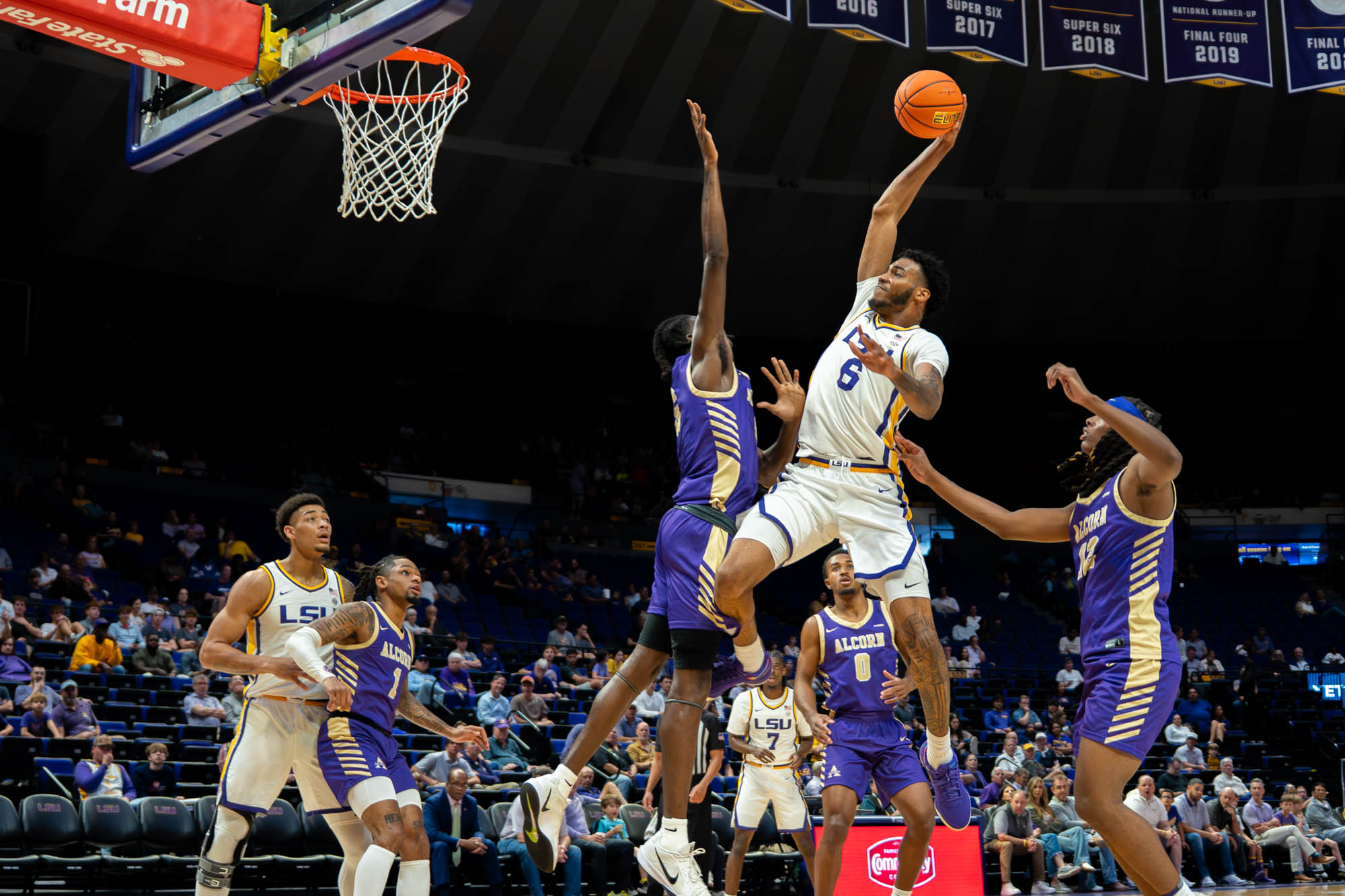 PHOTOS: LSU men's basketball defeats Alcorn State for fourth consecutive win