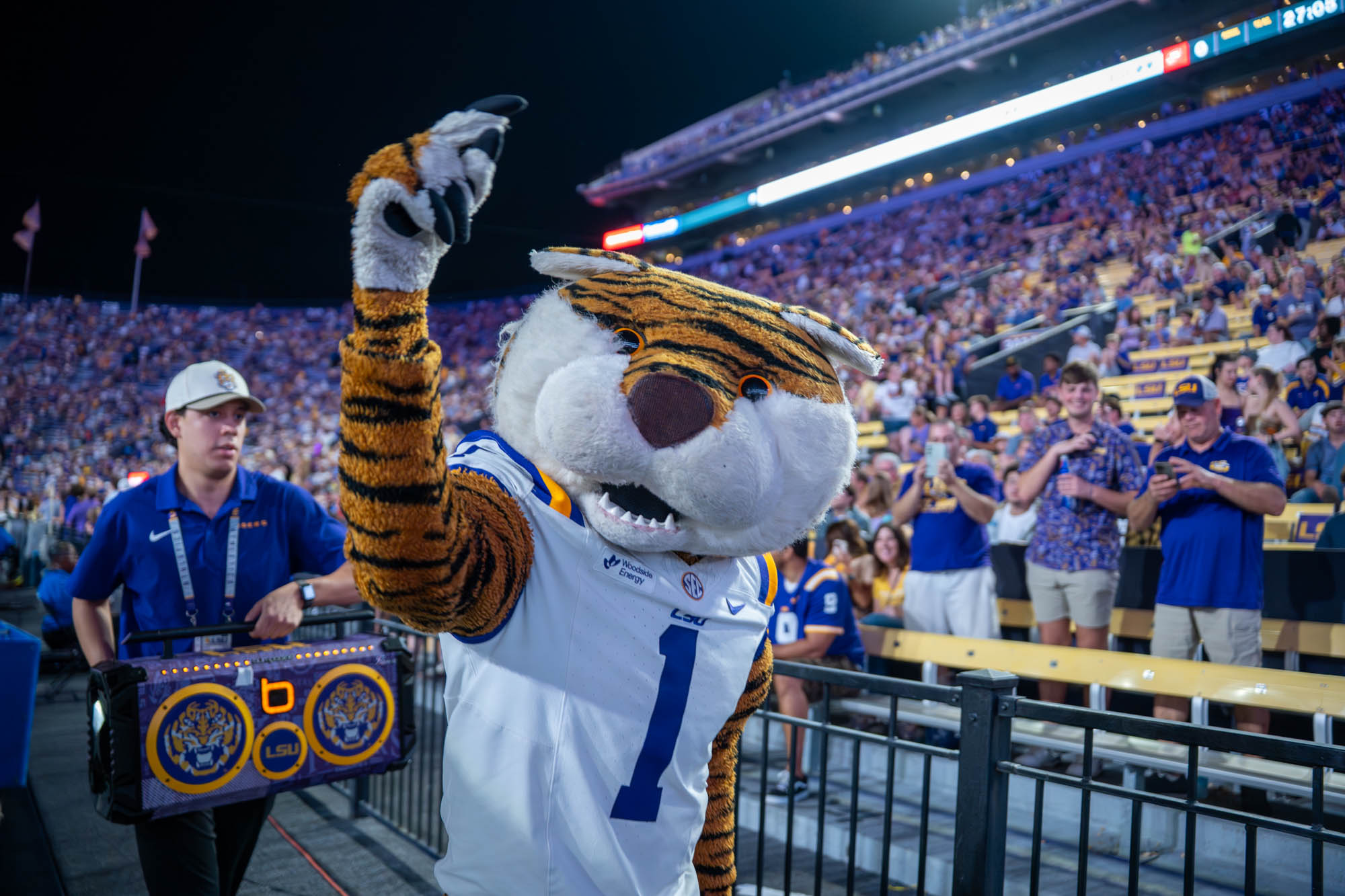 PHOTOS: LSU football narrowly defeats WKU in non-conference play