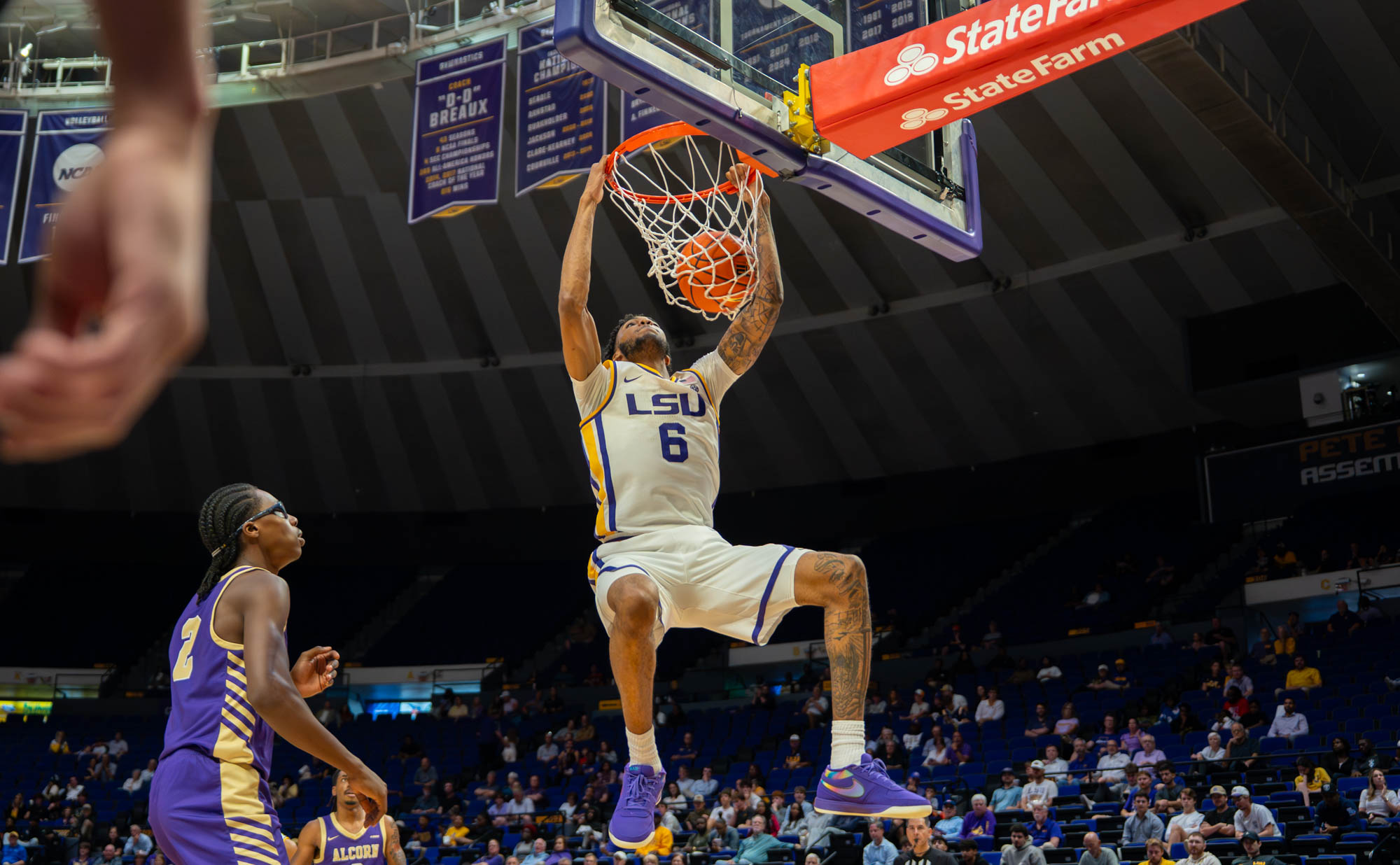 PHOTOS: LSU men's basketball defeats Alcorn State for fourth consecutive win