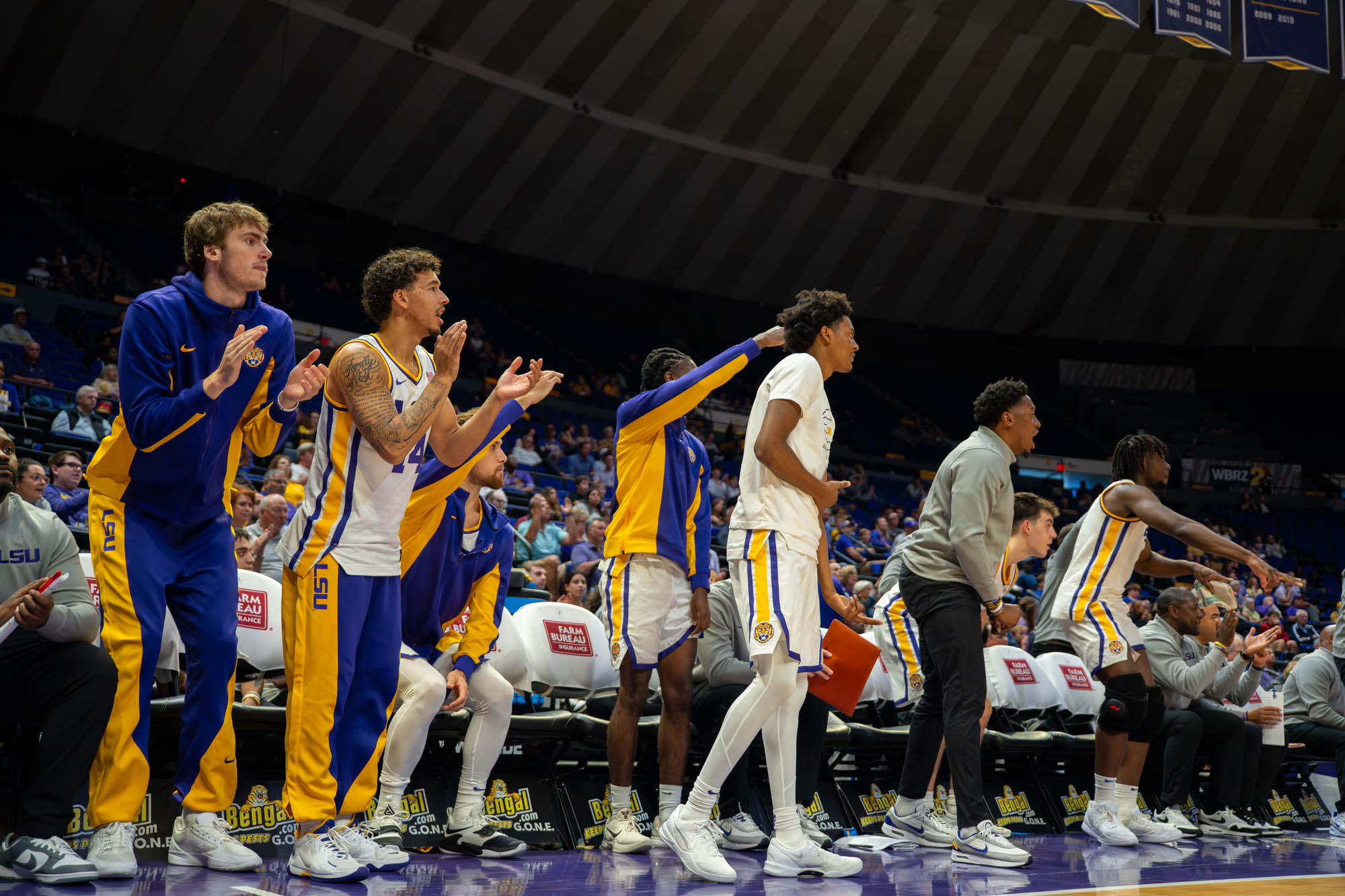 PHOTOS: LSU men's basketball defeats Alcorn State for fourth consecutive win