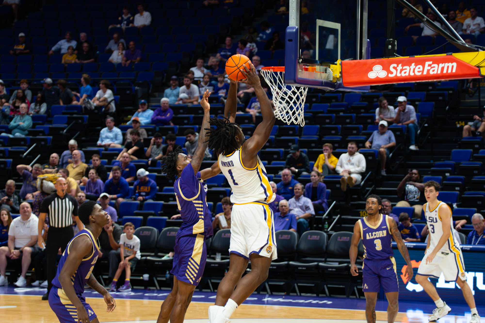 PHOTOS: LSU men's basketball defeats Alcorn State for fourth consecutive win