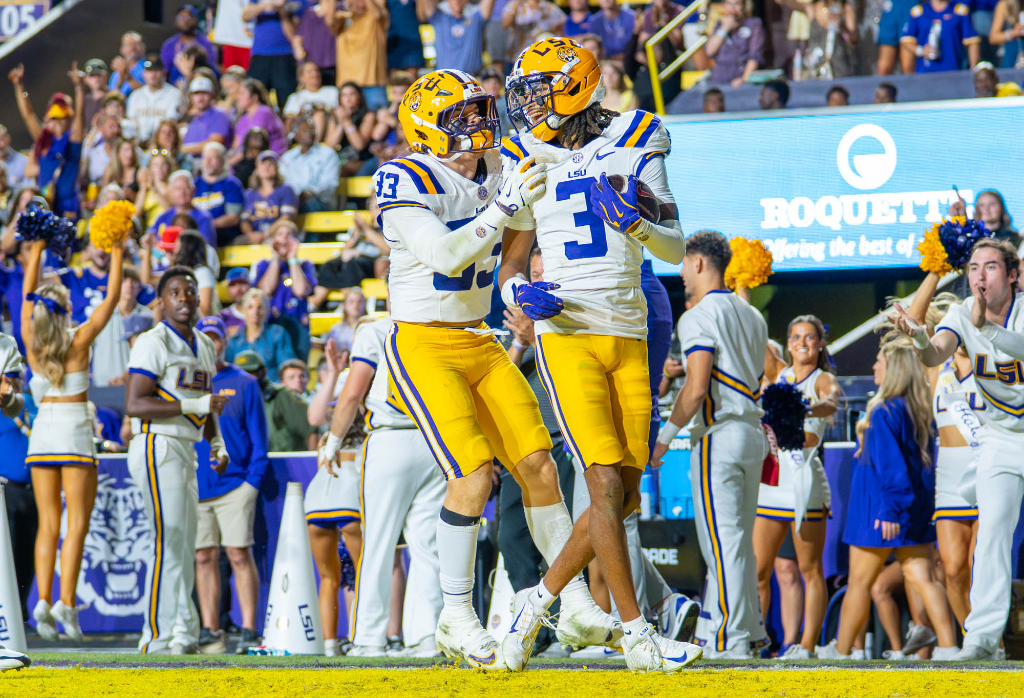 PHOTOS: LSU football narrowly defeats WKU in non-conference play