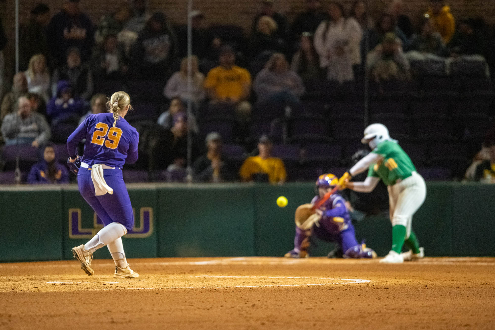 PHOTOS: LSU softball hosts exhibition doubleheader