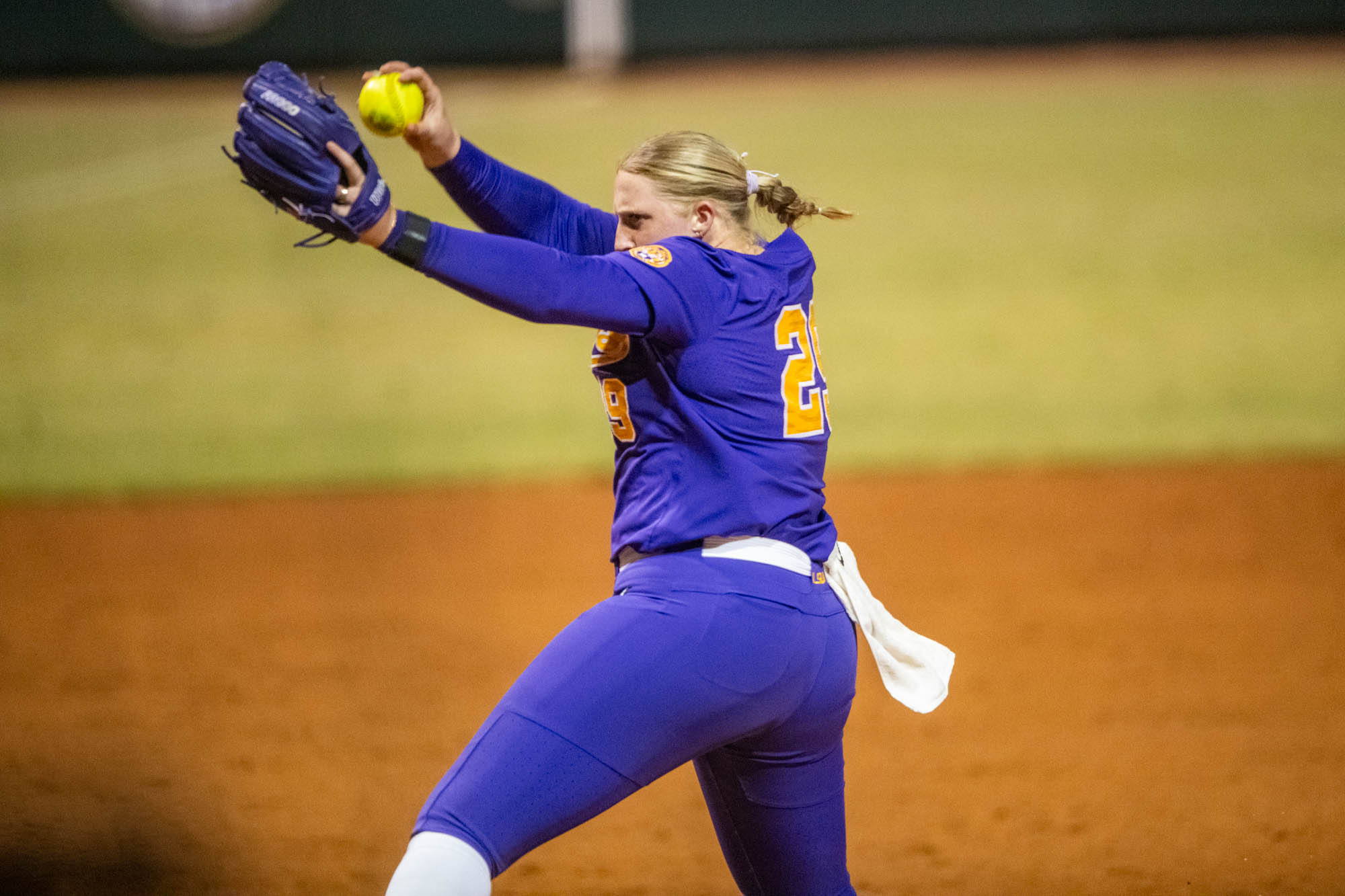 PHOTOS: LSU softball hosts exhibition doubleheader