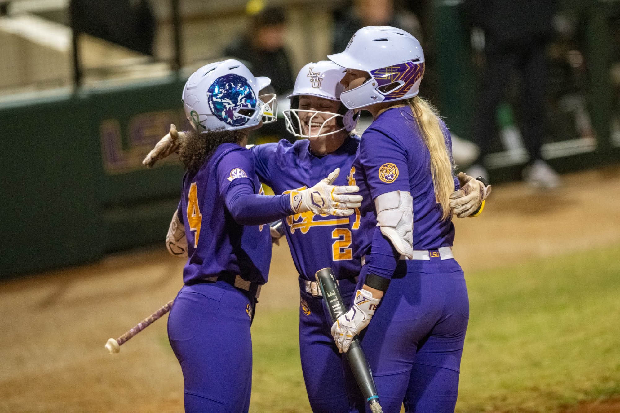 PHOTOS: LSU softball hosts exhibition doubleheader