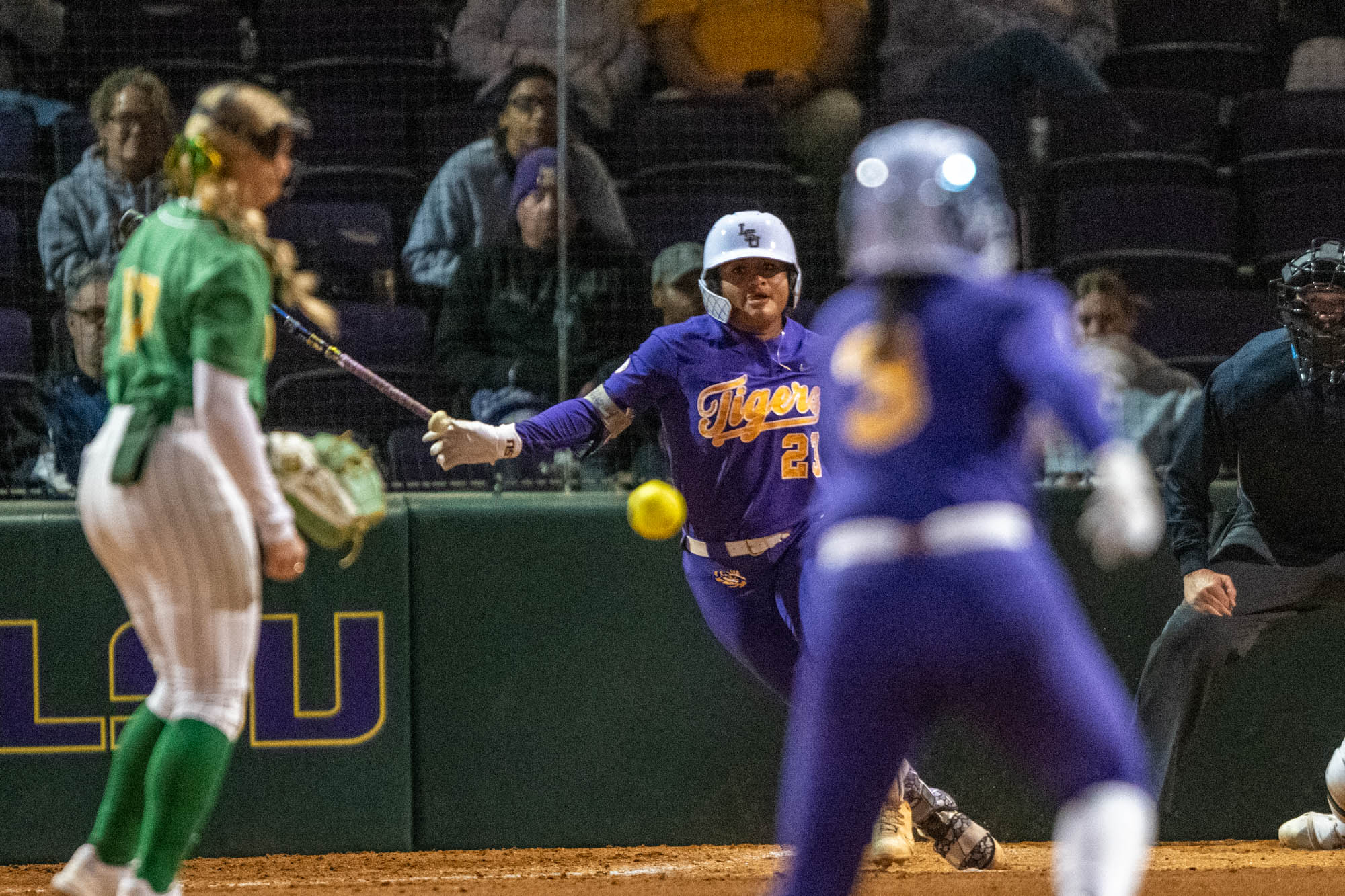 PHOTOS: LSU softball hosts exhibition doubleheader