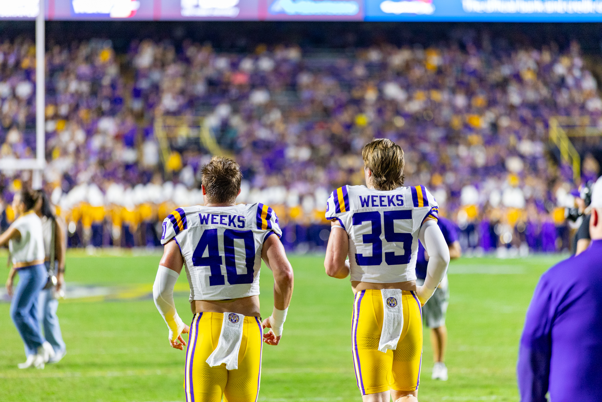 PHOTOS: LSU football narrowly defeats WKU in non-conference play