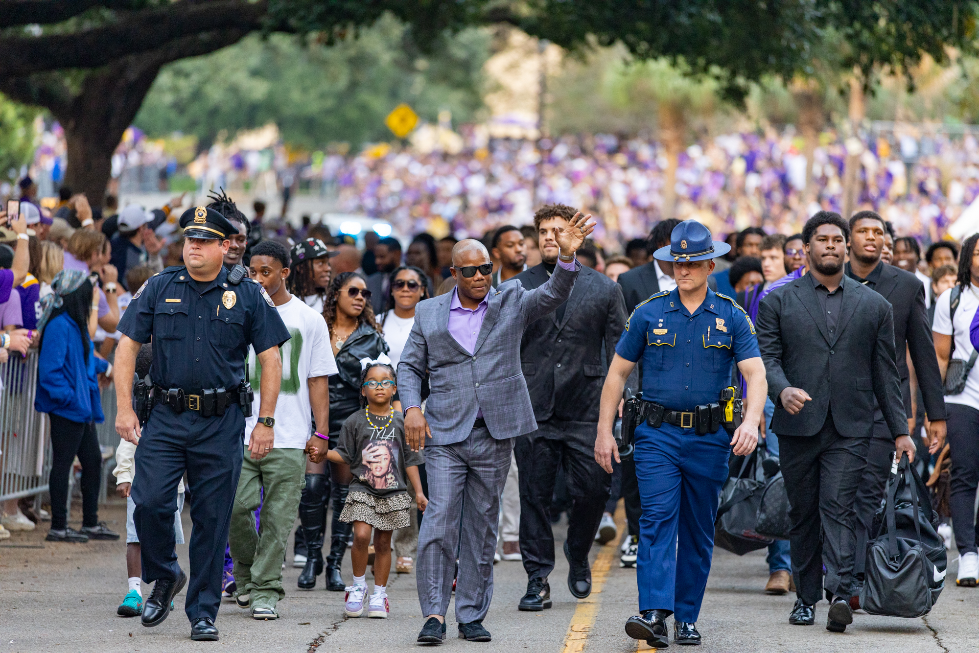 PHOTOS: LSU football narrowly defeats WKU in non-conference play